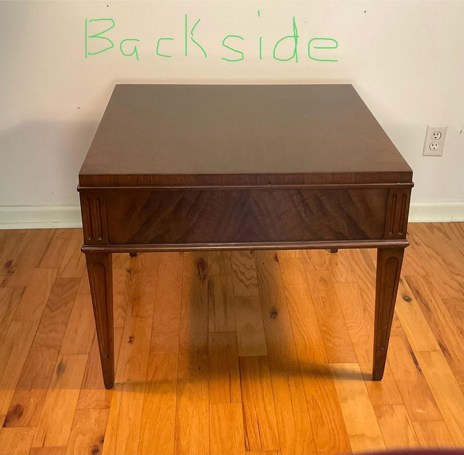 1960s Baker Furniture Mid-Century Modern Rosewood Side End Table With Drawer - 4