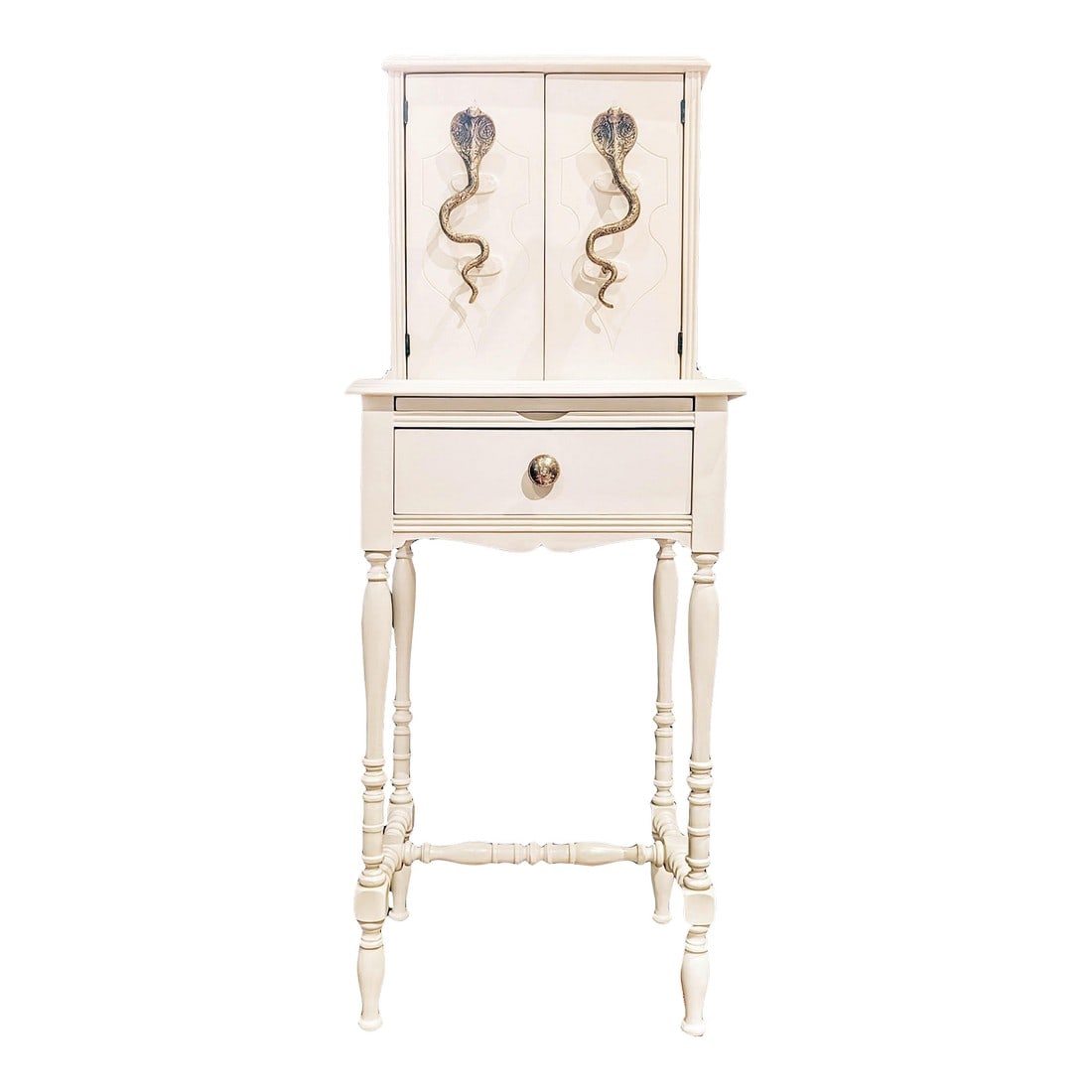 Vintage White Cocktail Cabinet or Dry Bar (1 of 12)