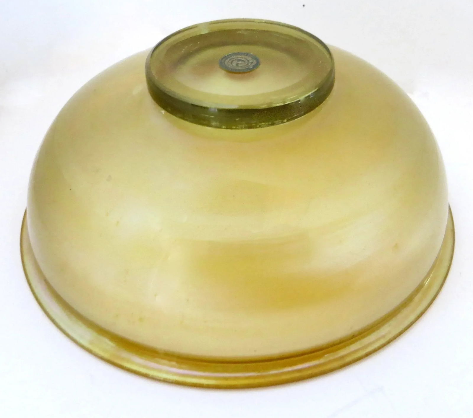 Lime Green Favrile Glass Fruit Bowl by Tiffany New York, Circa 1910 - 5