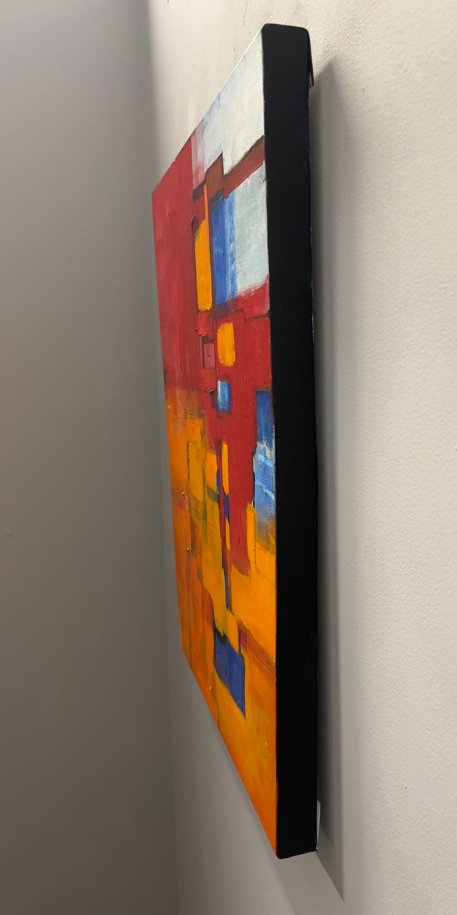 City Heat Modern Abstract Original Painting - 3