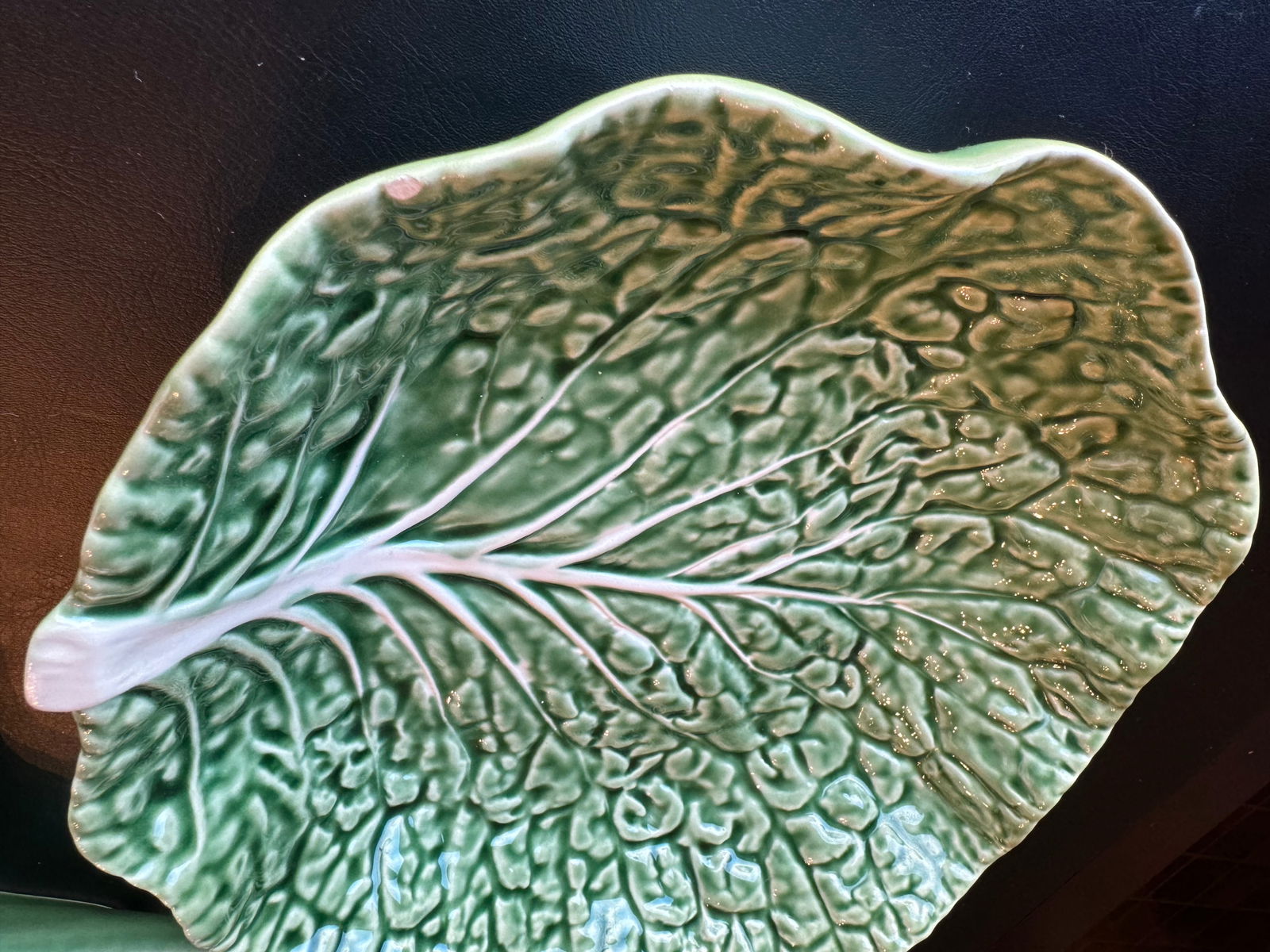 Bordallo Pinheiro Cabbage Plates- 2 Pieces - 2