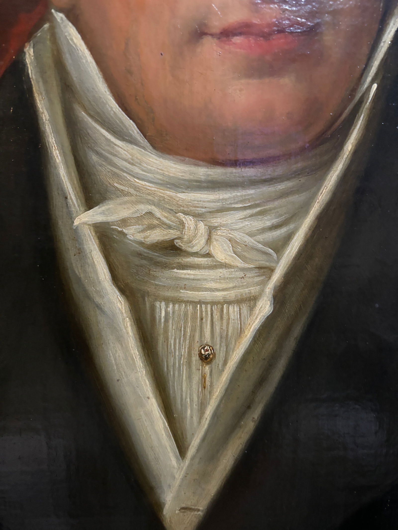 Circa 1810 Painting, Portrait of a Gentleman, Framed - 5