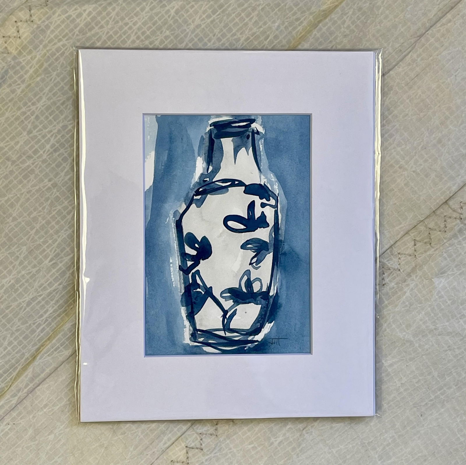 Expression Can Be Sudden and Dramatic, Original Watercolor Painting by JJHogan - 2