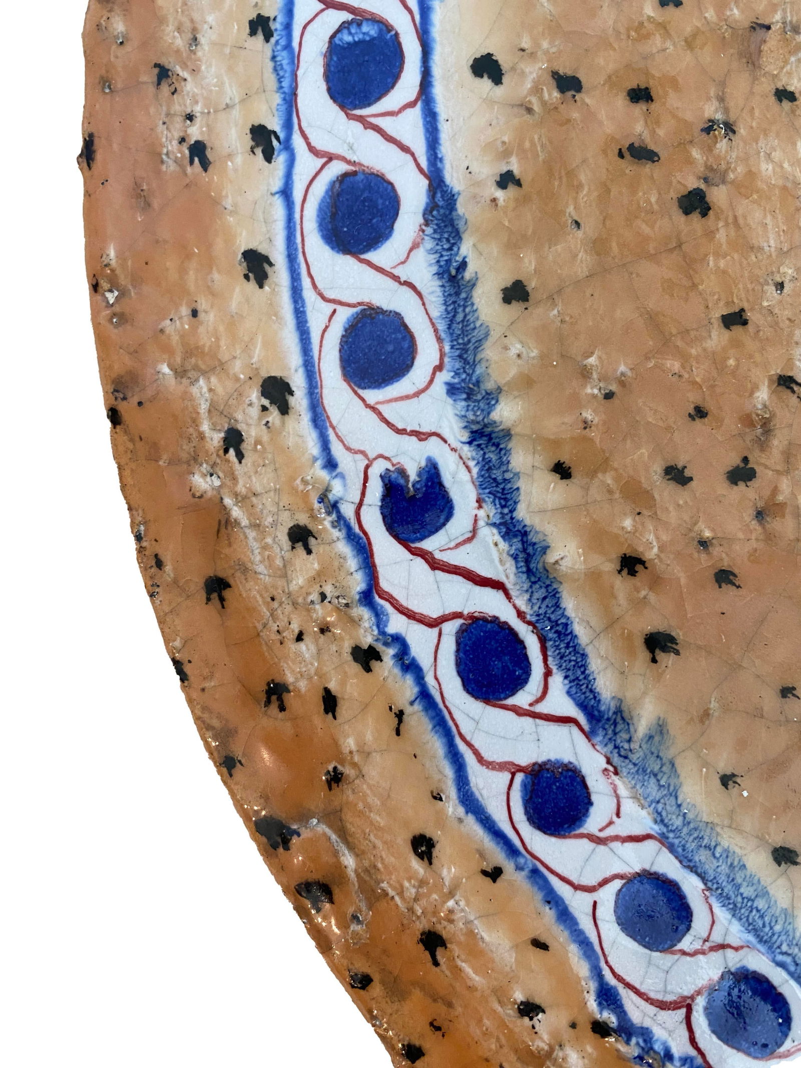 Mid 20th Century Glazed Terracotta Roman Wall Sculpture Plaque - 4