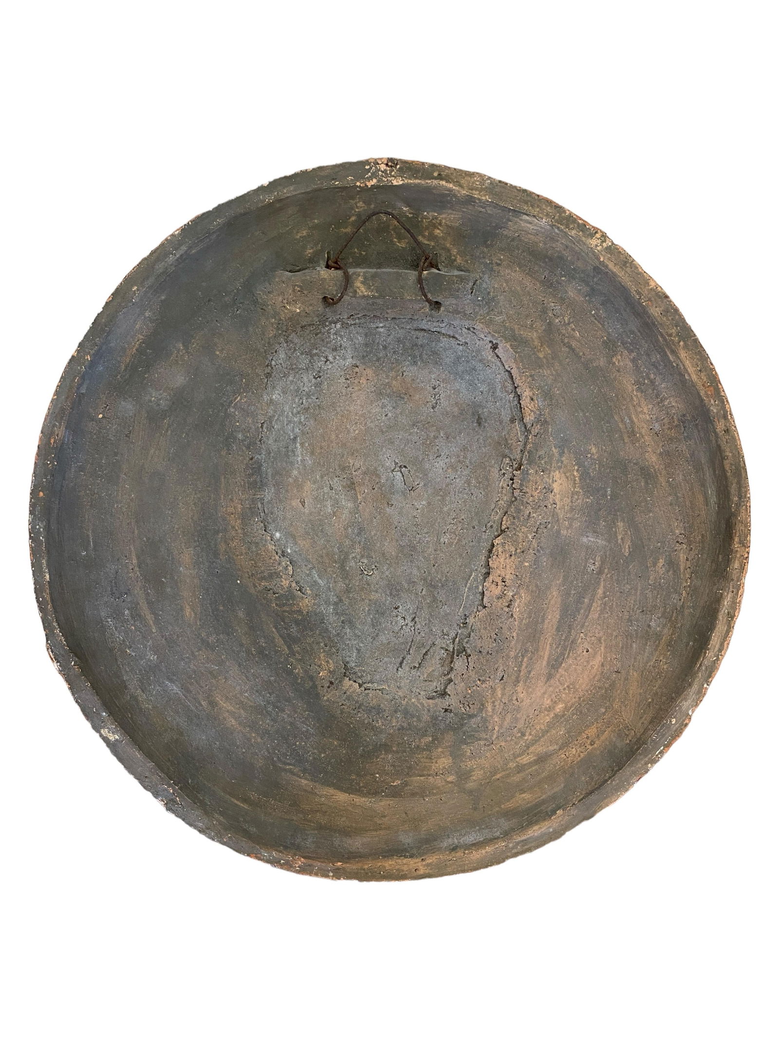 Mid 20th Century Glazed Terracotta Roman Wall Sculpture Plaque - 6