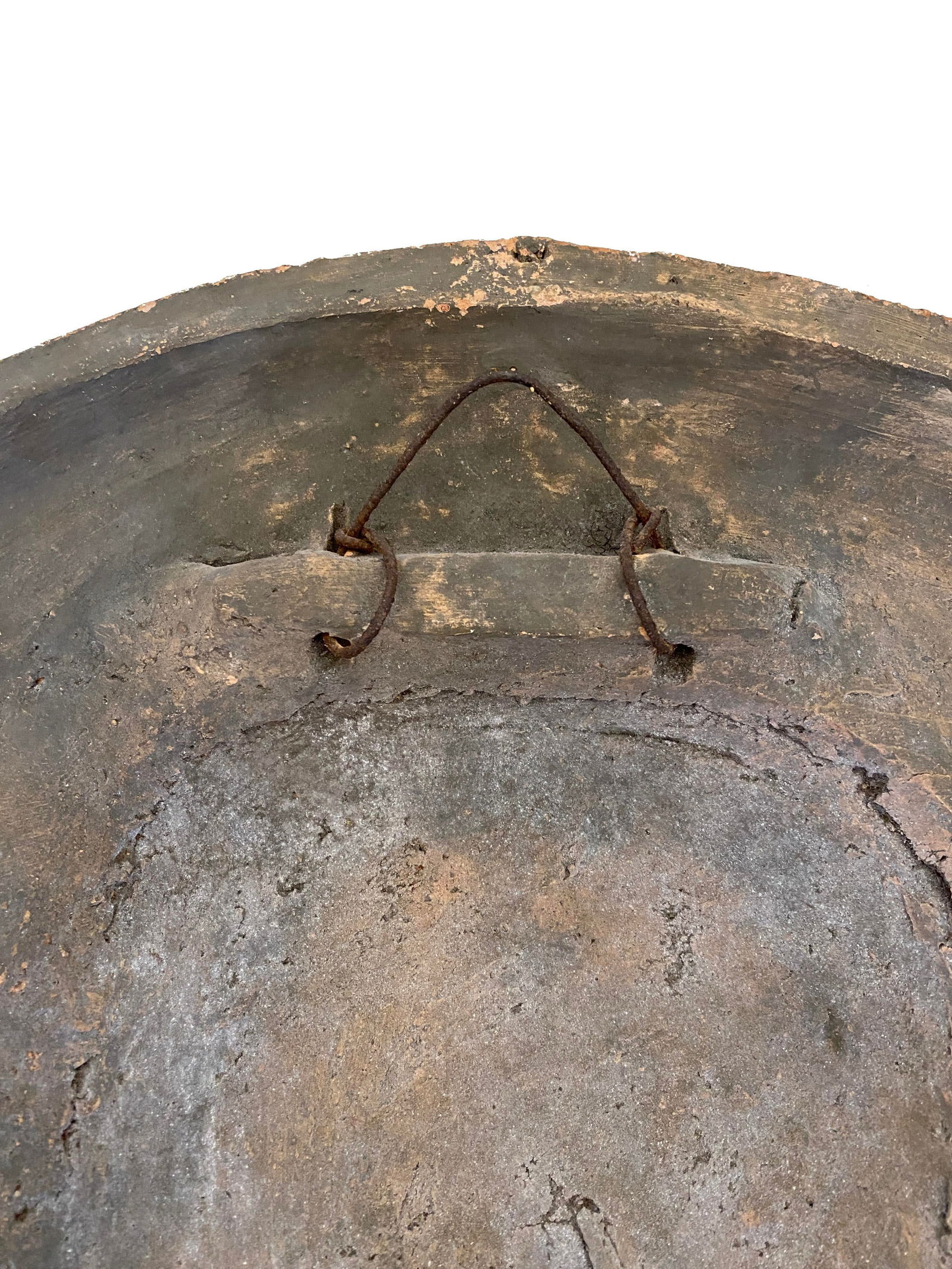 Mid 20th Century Glazed Terracotta Roman Wall Sculpture Plaque - 7