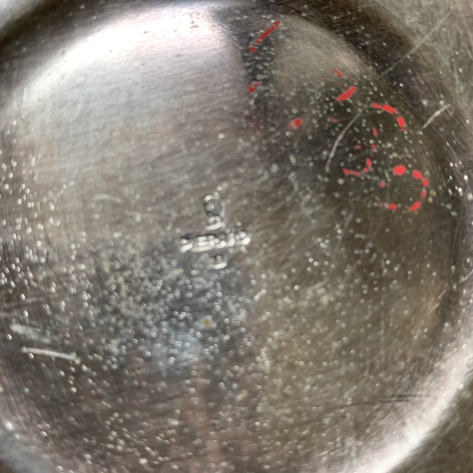 Mid Century Silver Engraved Mini Champagne Bucket 1957 - 7