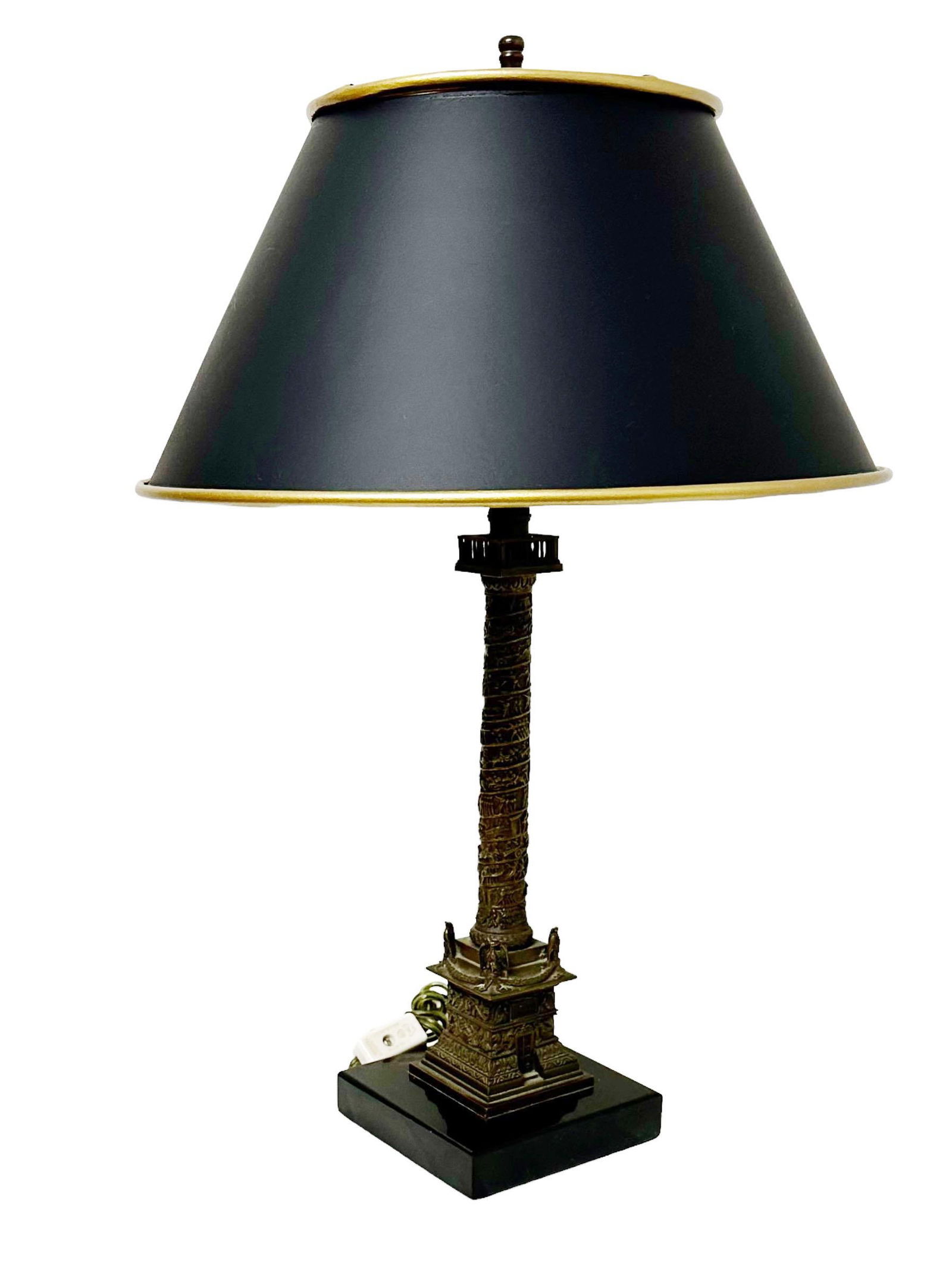 19th Century French Grand Tour Ormolu Lamp - 2