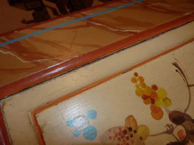 Late 19th Century Antique German Trunk - 11