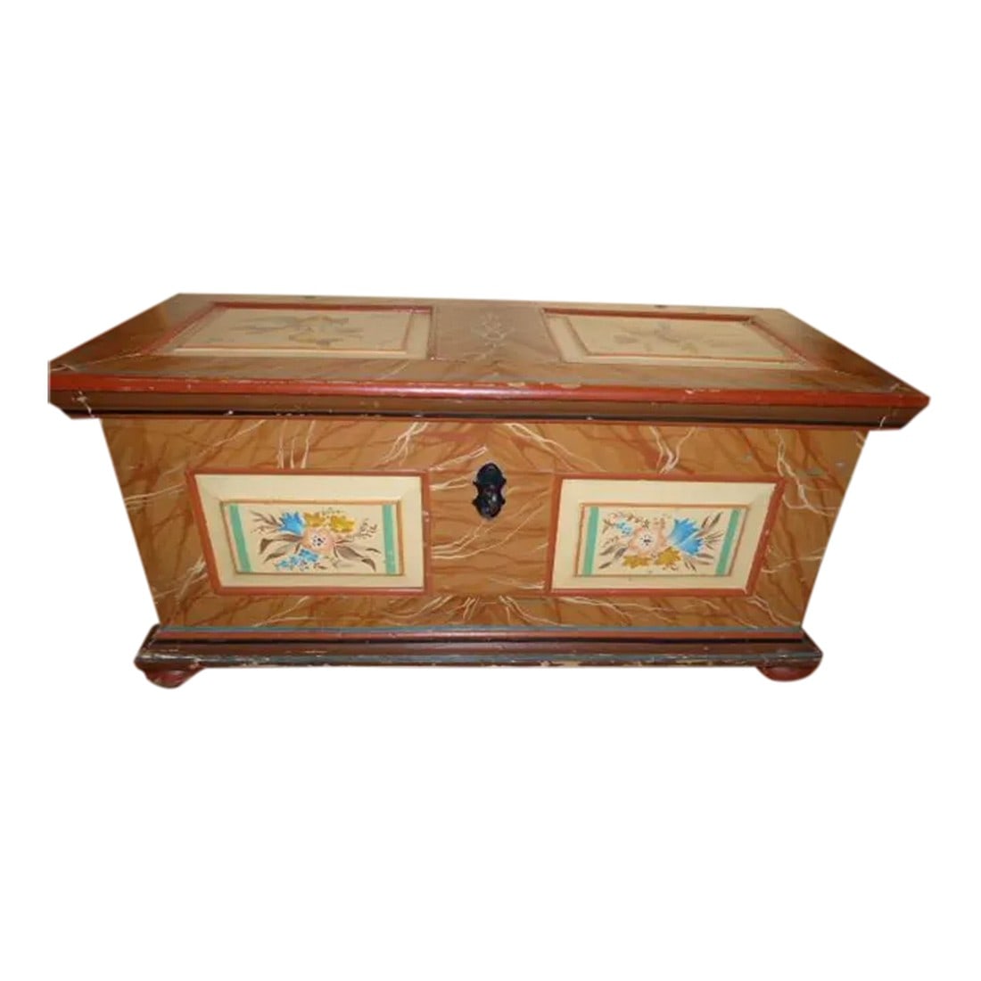 Late 19th Century Antique German Trunk (1 of 12)