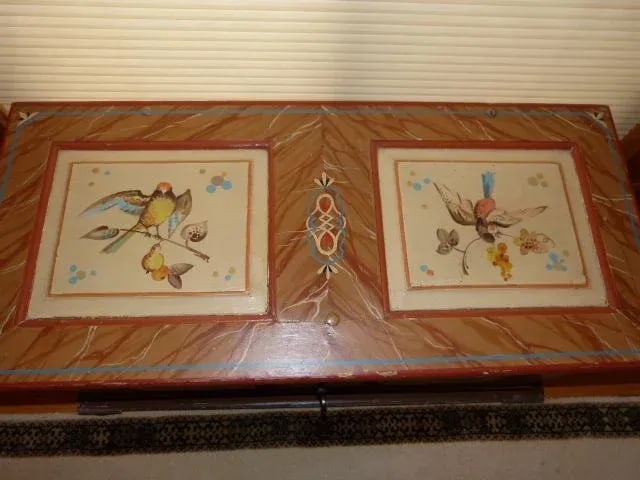 Late 19th Century Antique German Trunk - 3