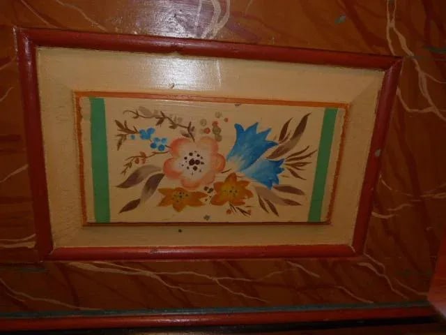 Late 19th Century Antique German Trunk - 6