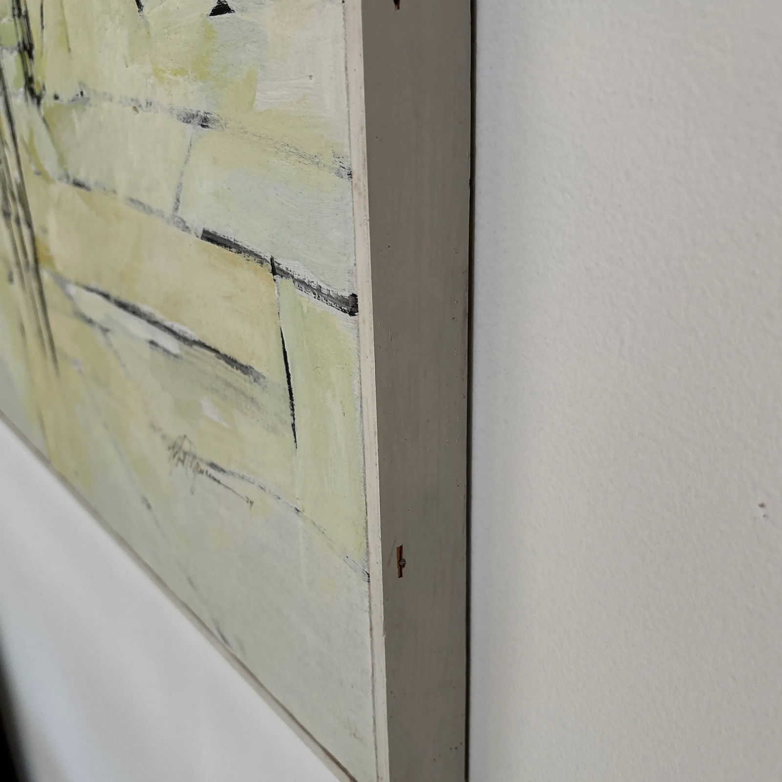 Mid-Century Modern Abstract Painting Signed by the Artist - 7