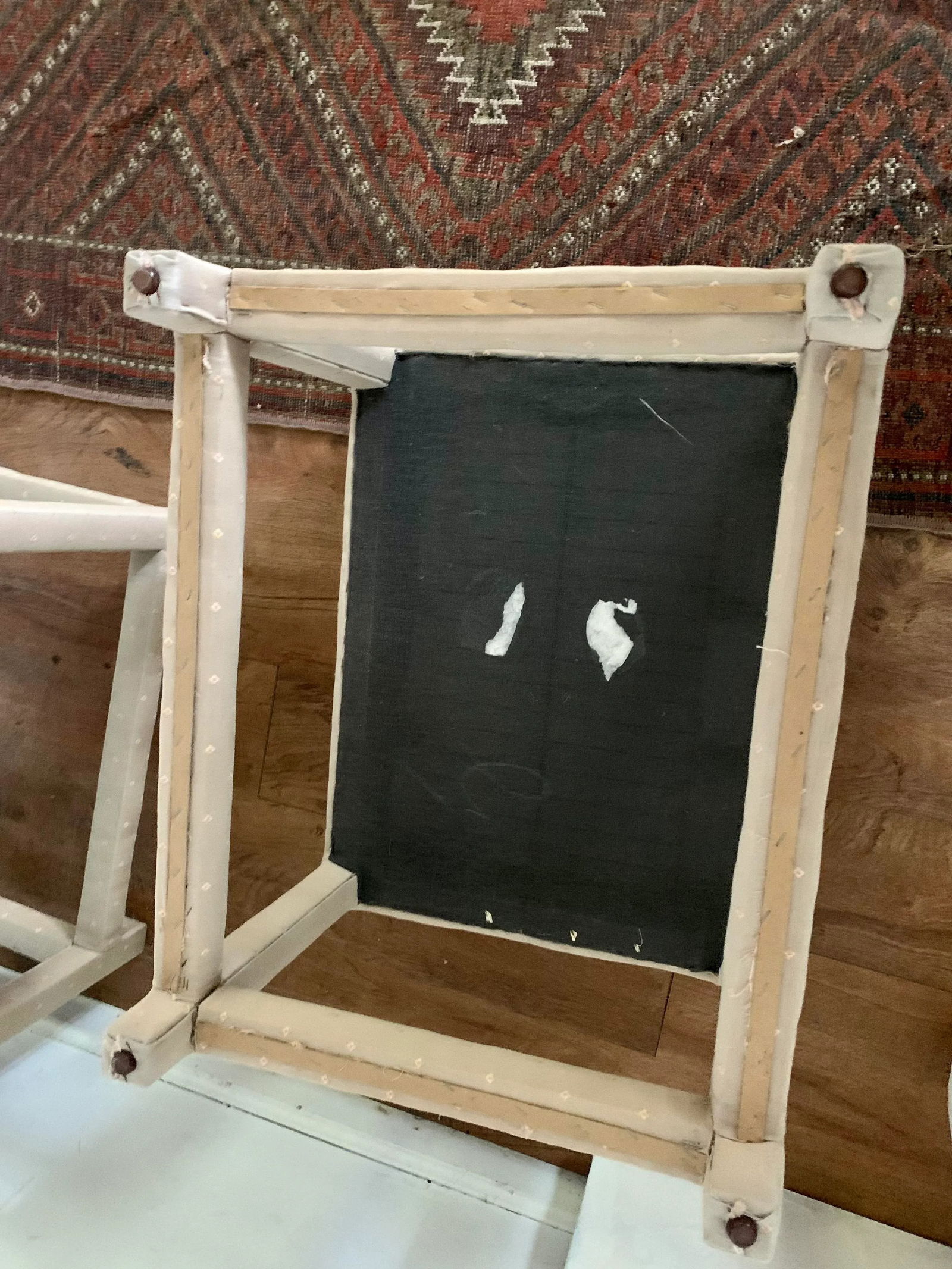 Milo Baughman Style Parson Stools 1980's- a Pair - 6