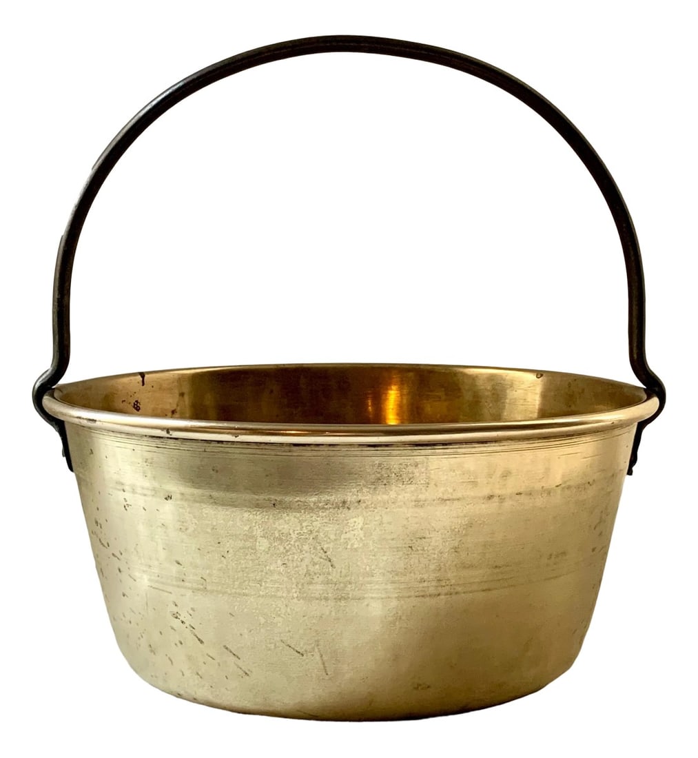 Antique Brass Jelly Kettle (1 of 8)