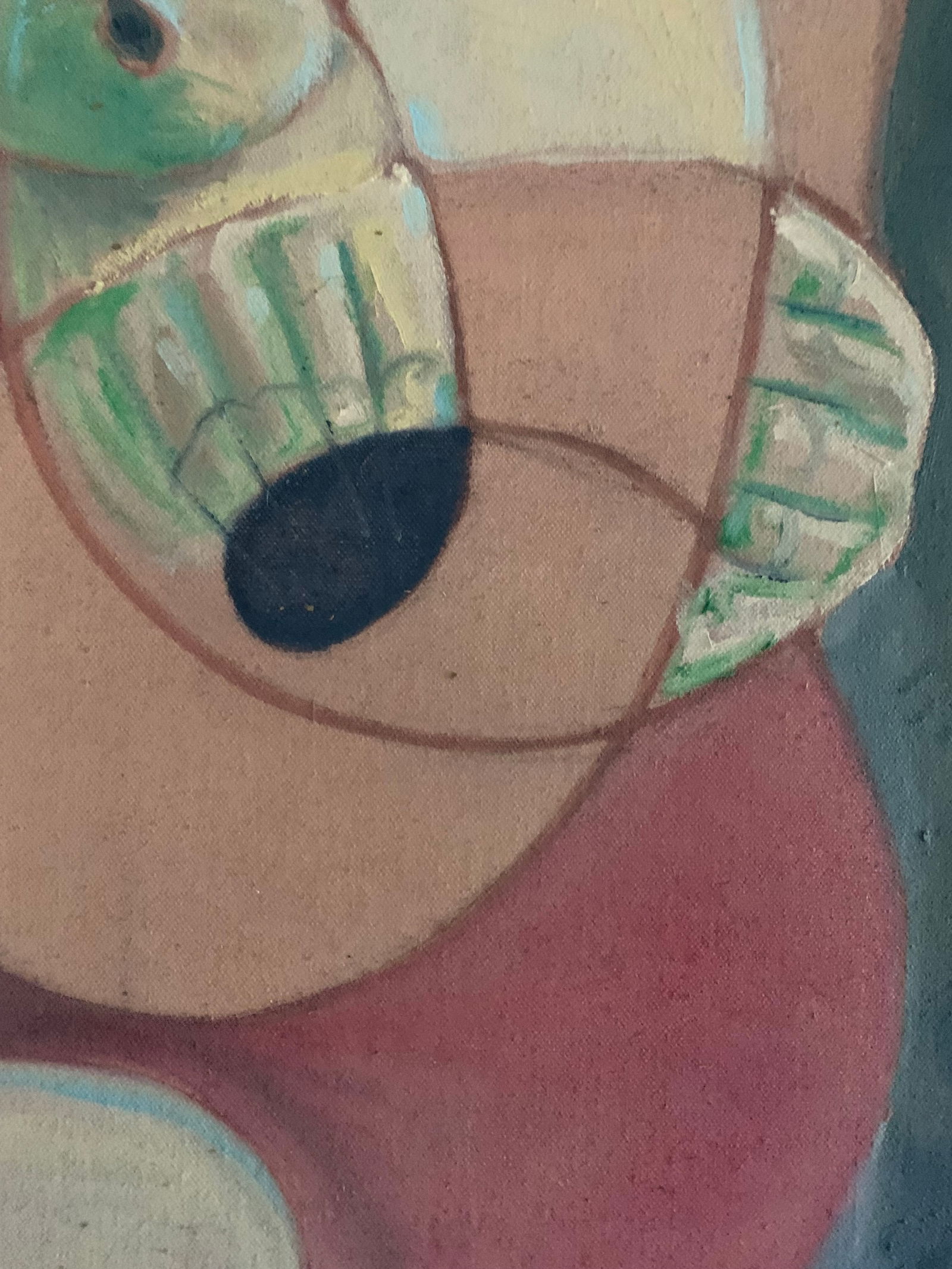 Vintage Painting - Three Street Musicians - 6