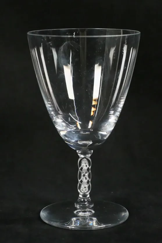 Circa 1926 Rene Lalique Guebwiller Stemware Set- 21 Pieces - 8