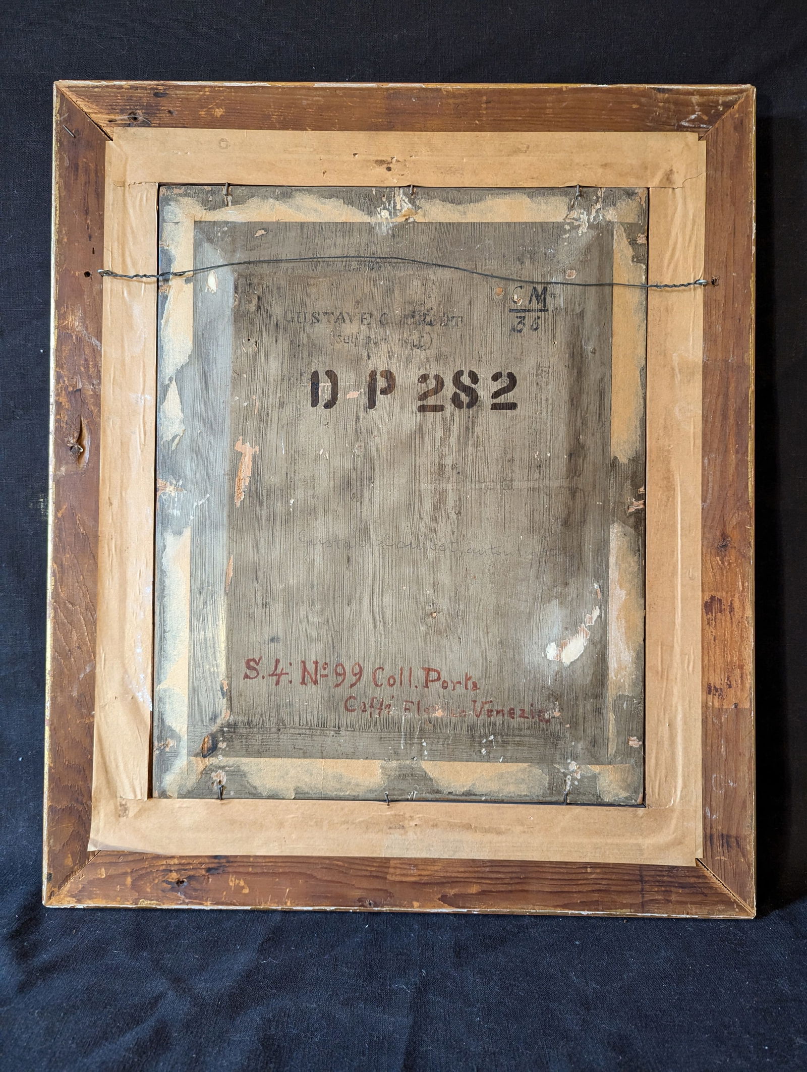 Mid 19th Century Self Portrait Attributed to Gustave Courbet, Framed - 3