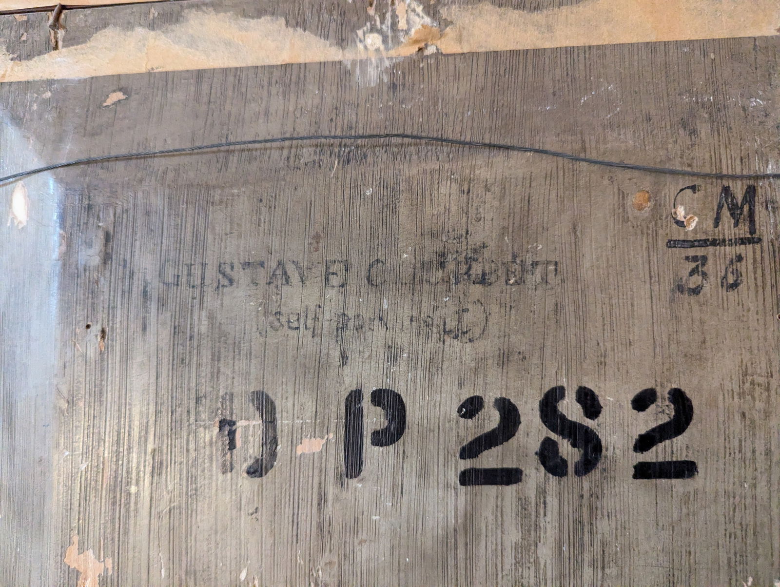 Mid 19th Century Self Portrait Attributed to Gustave Courbet, Framed - 4