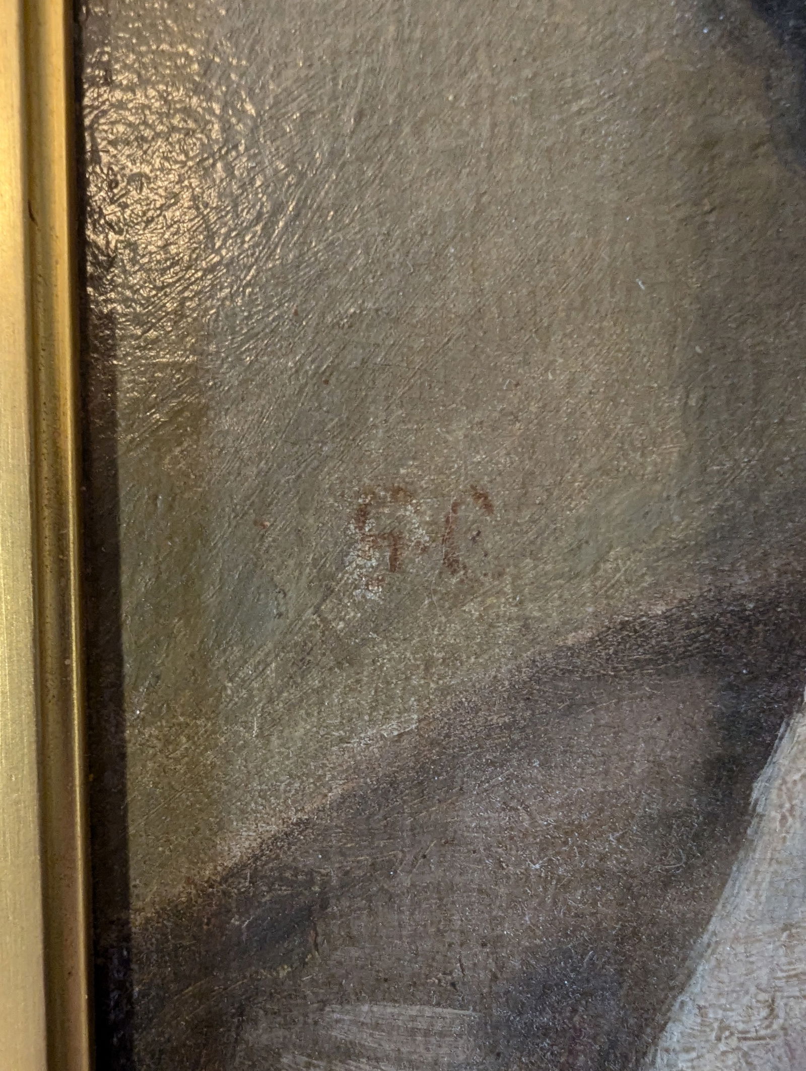 Mid 19th Century Self Portrait Attributed to Gustave Courbet, Framed - 6