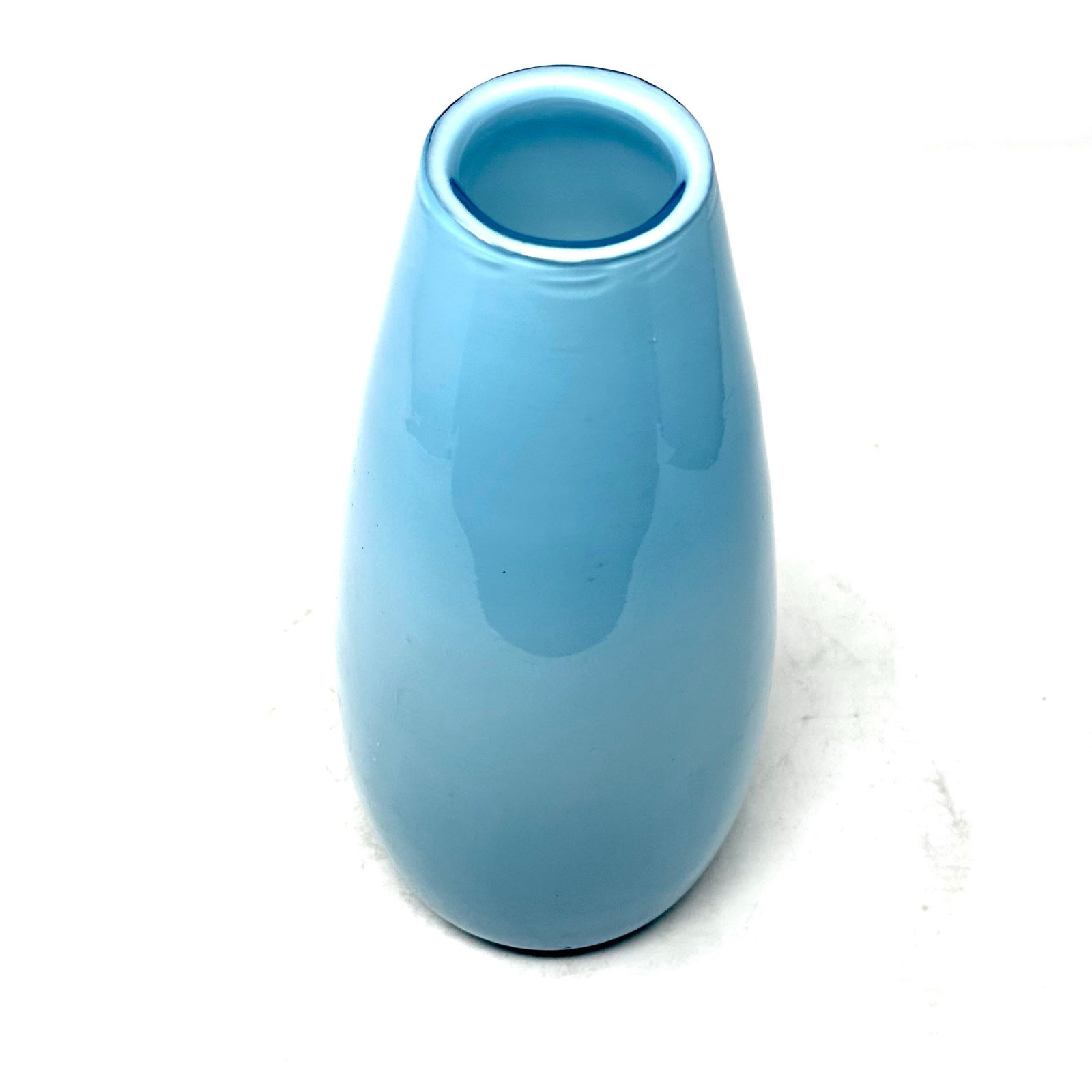 Vintage Cased Opaline Glass Vase - 3