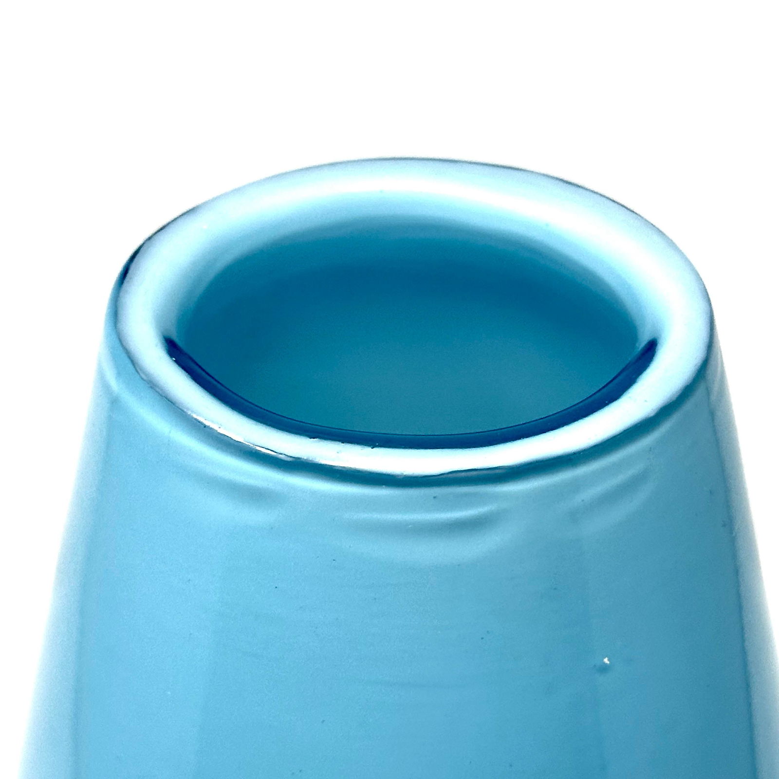 Vintage Cased Opaline Glass Vase - 4