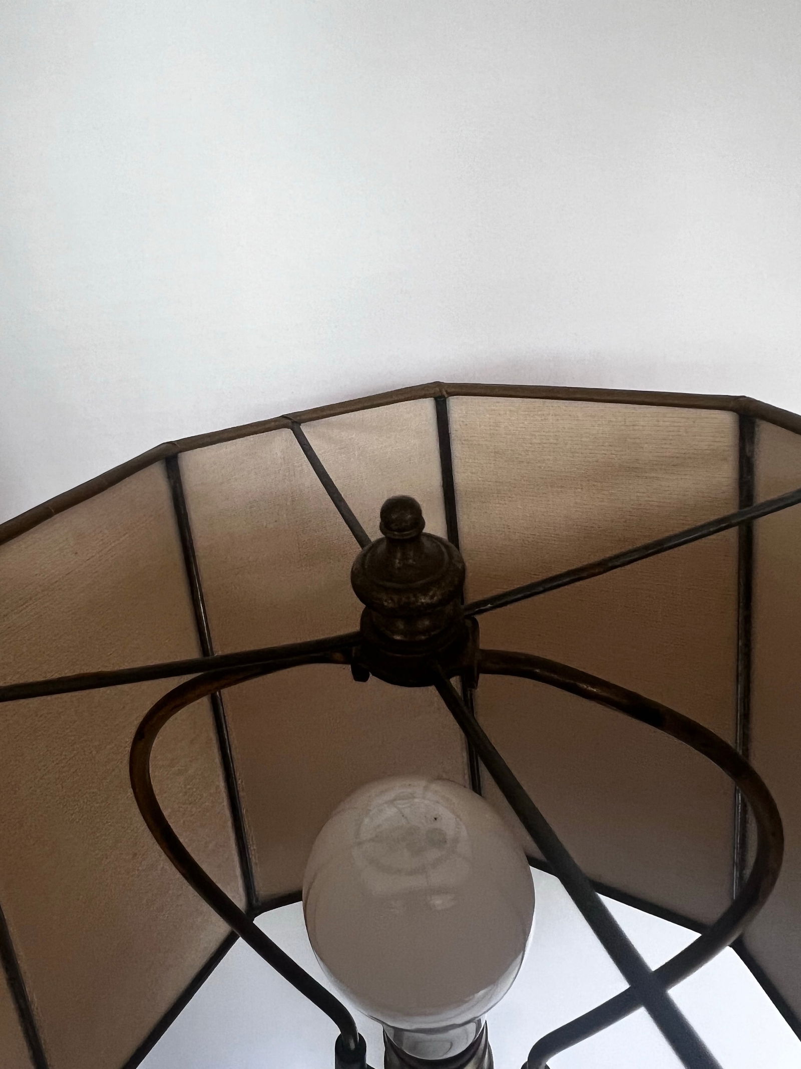 Early 20th Century Napoleon Bust Brass and Marble Table Lamp - 10