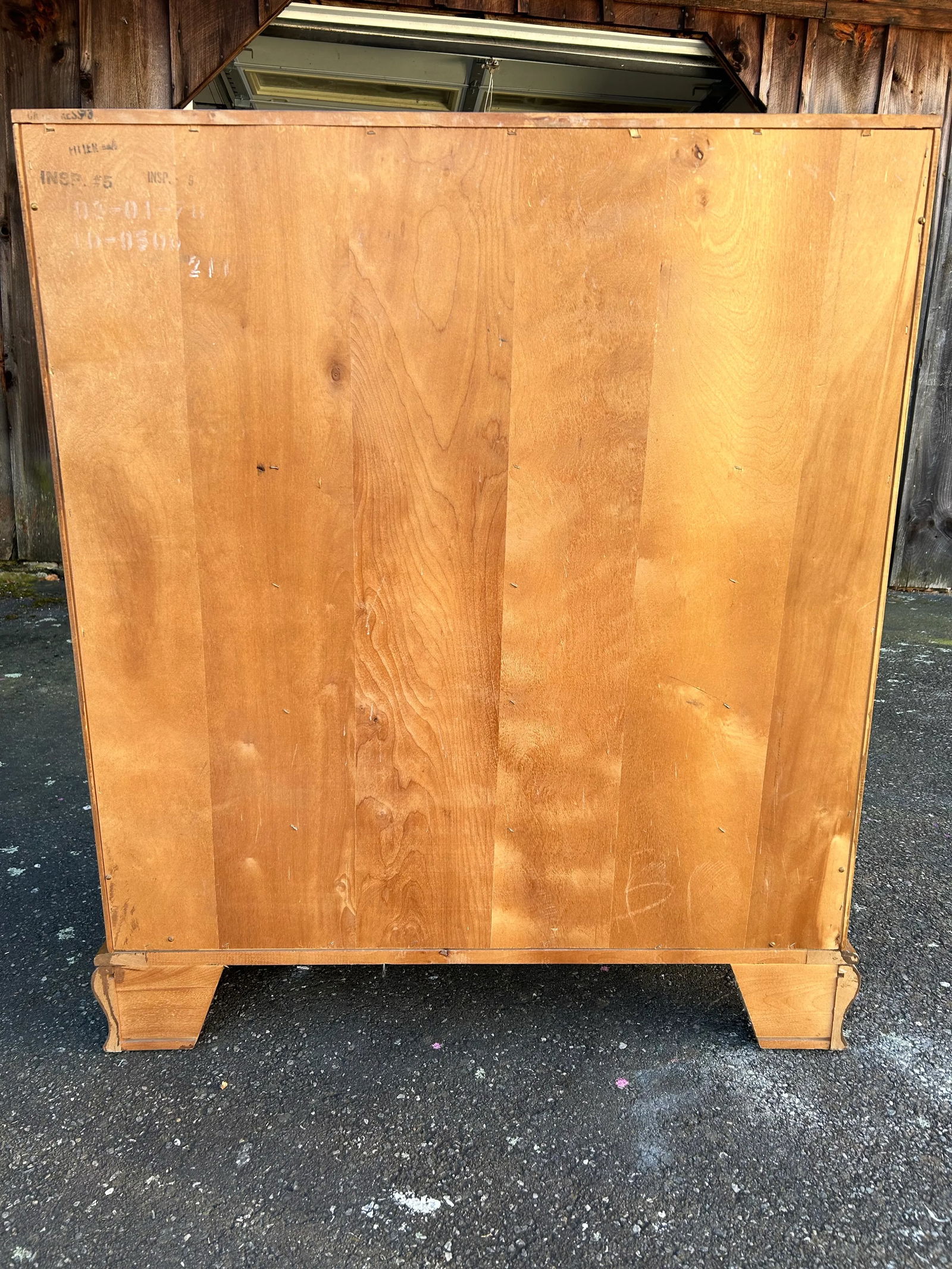 Vintage Ethan Allen Maple Hardwood Secretary - 12