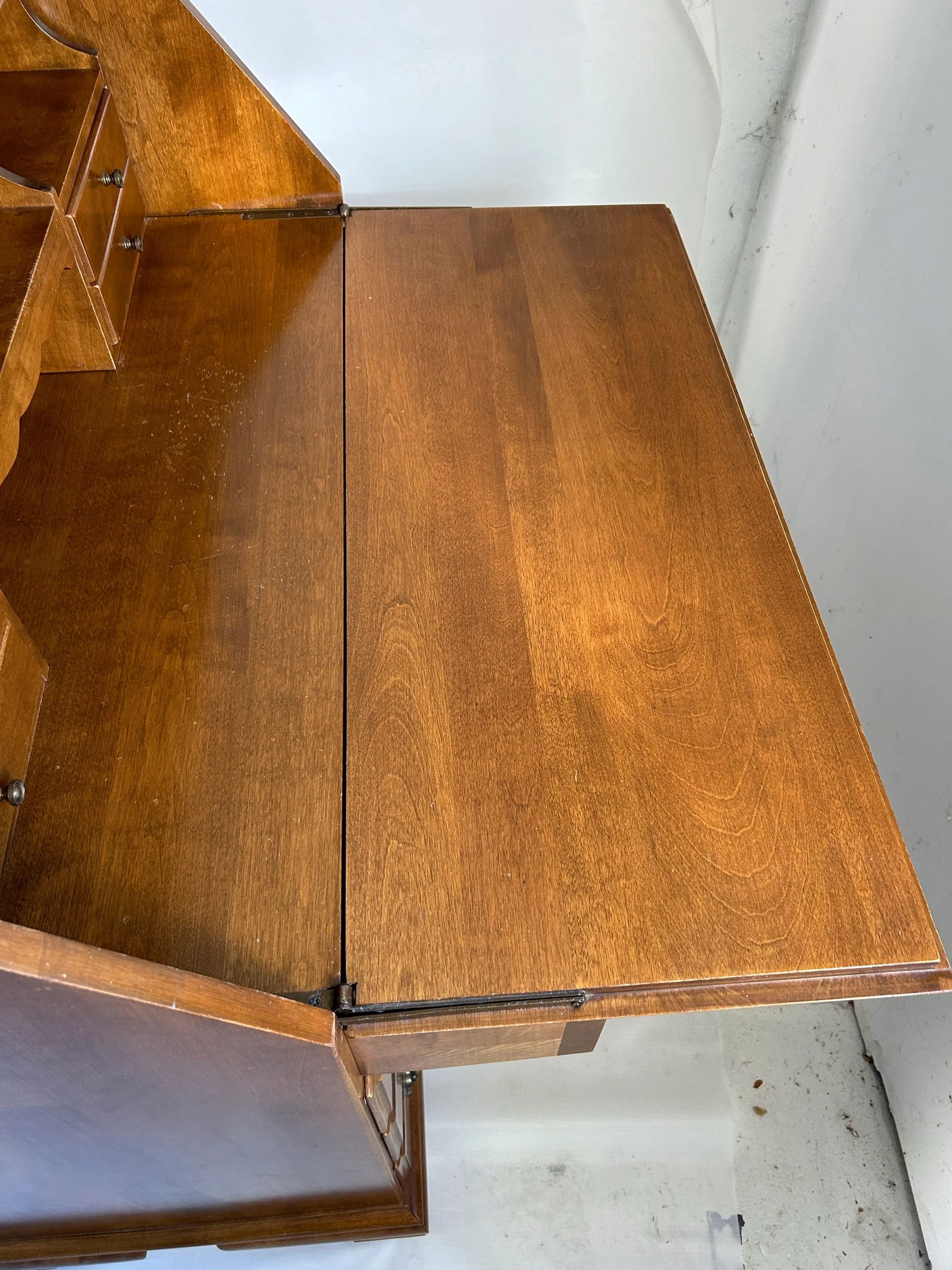 Vintage Ethan Allen Maple Hardwood Secretary - 2