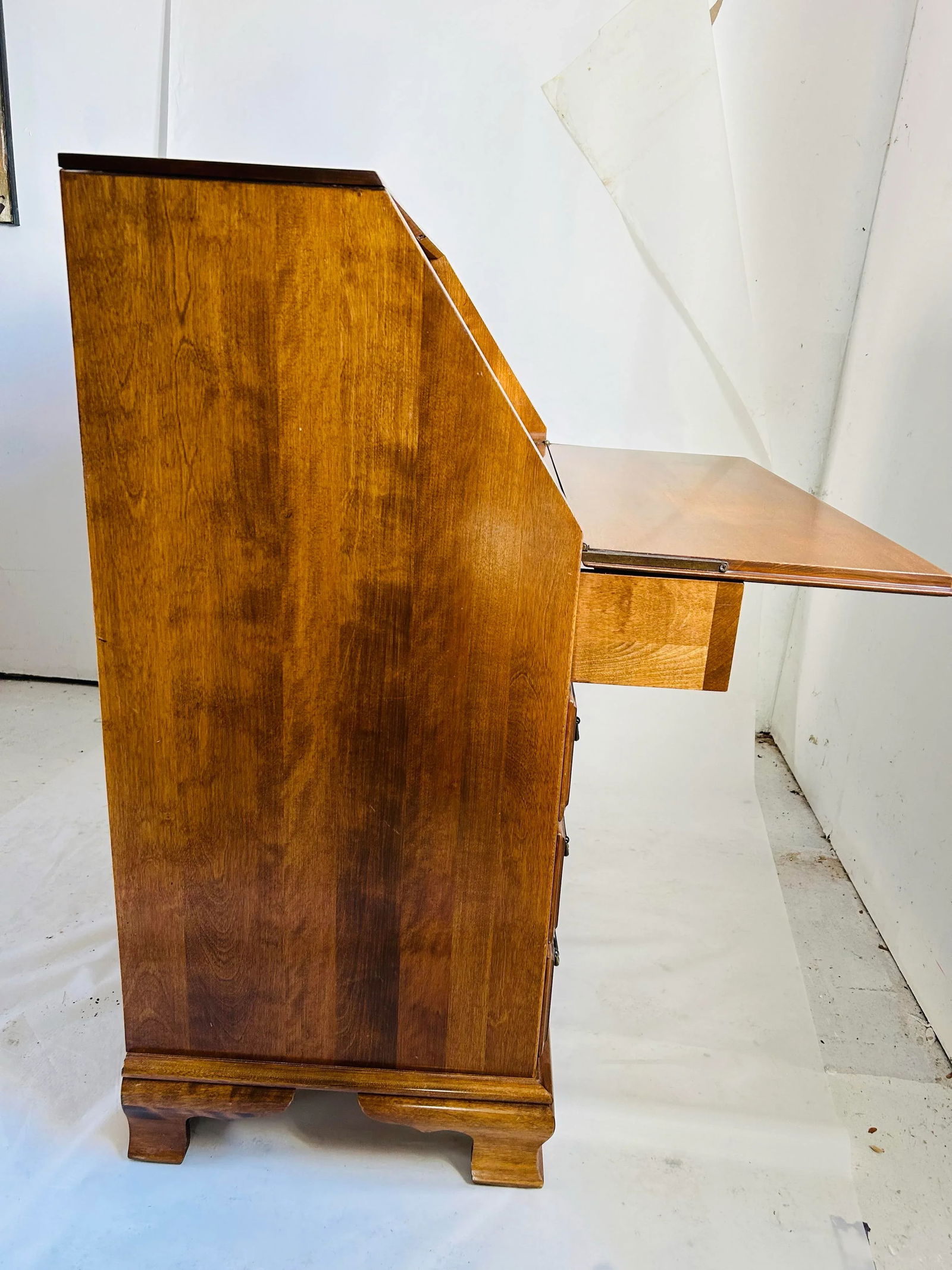 Vintage Ethan Allen Maple Hardwood Secretary - 3