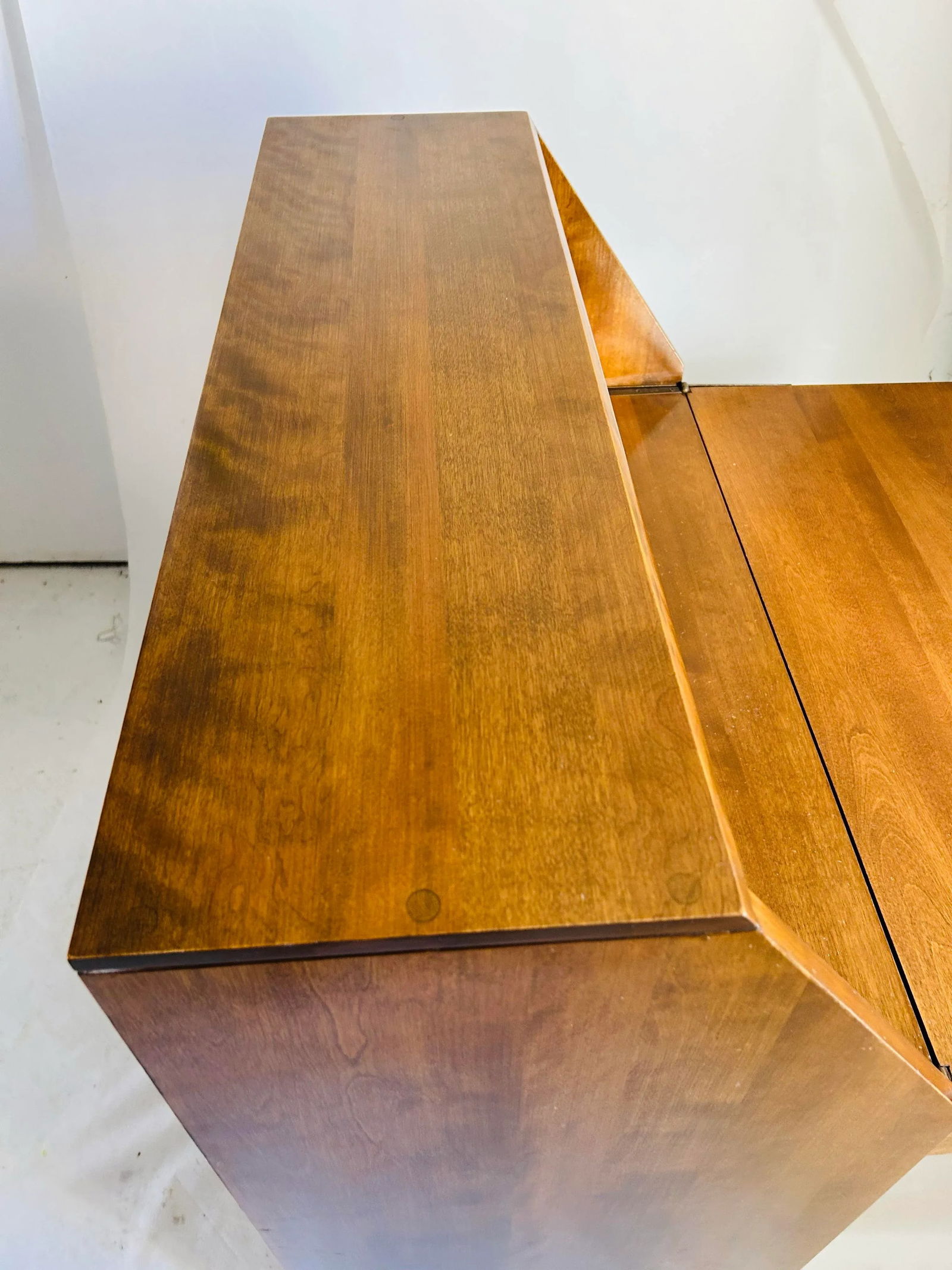 Vintage Ethan Allen Maple Hardwood Secretary - 6