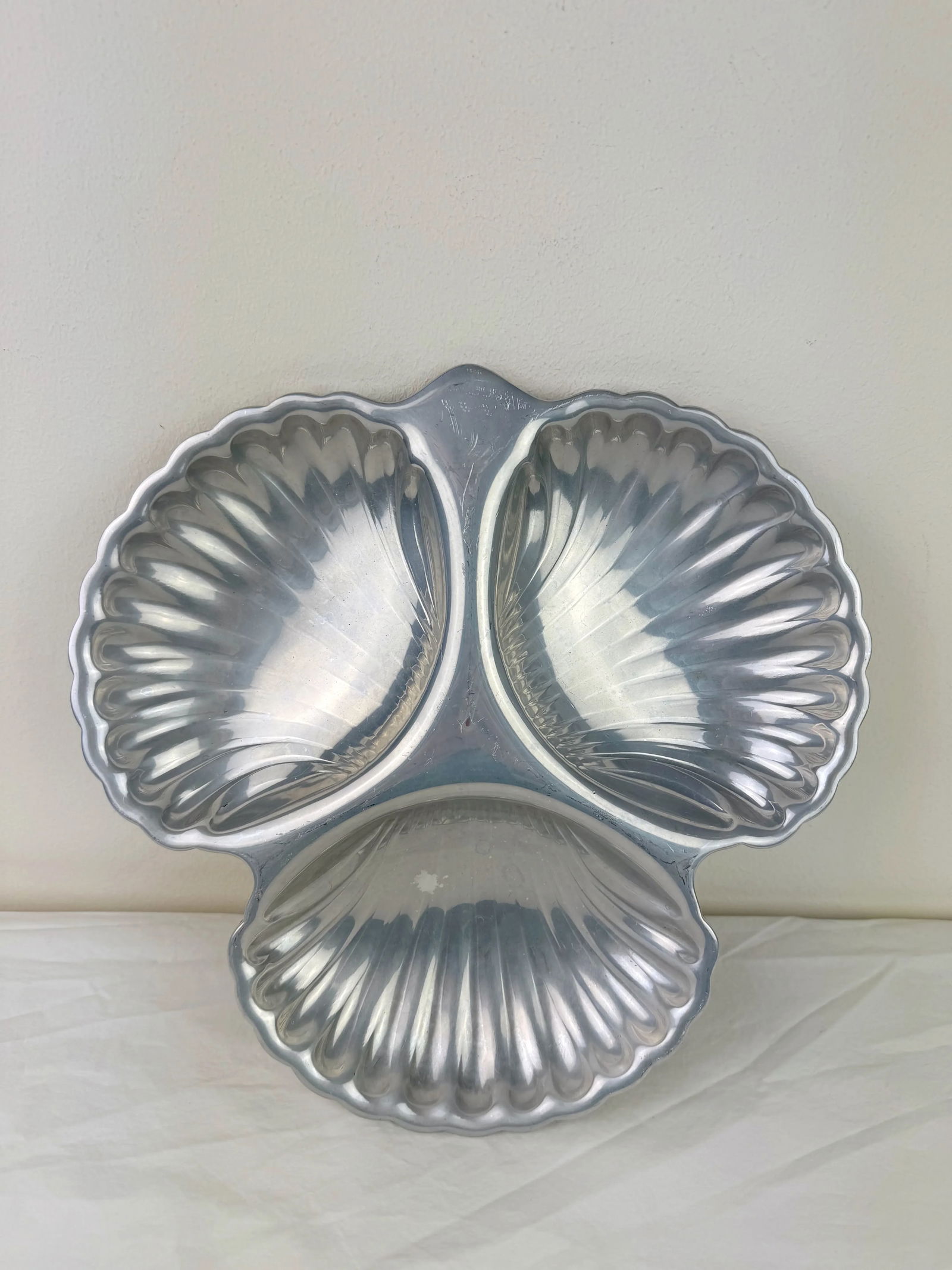 1960s Gorham Aegean Collection Three Shell Dish - 3