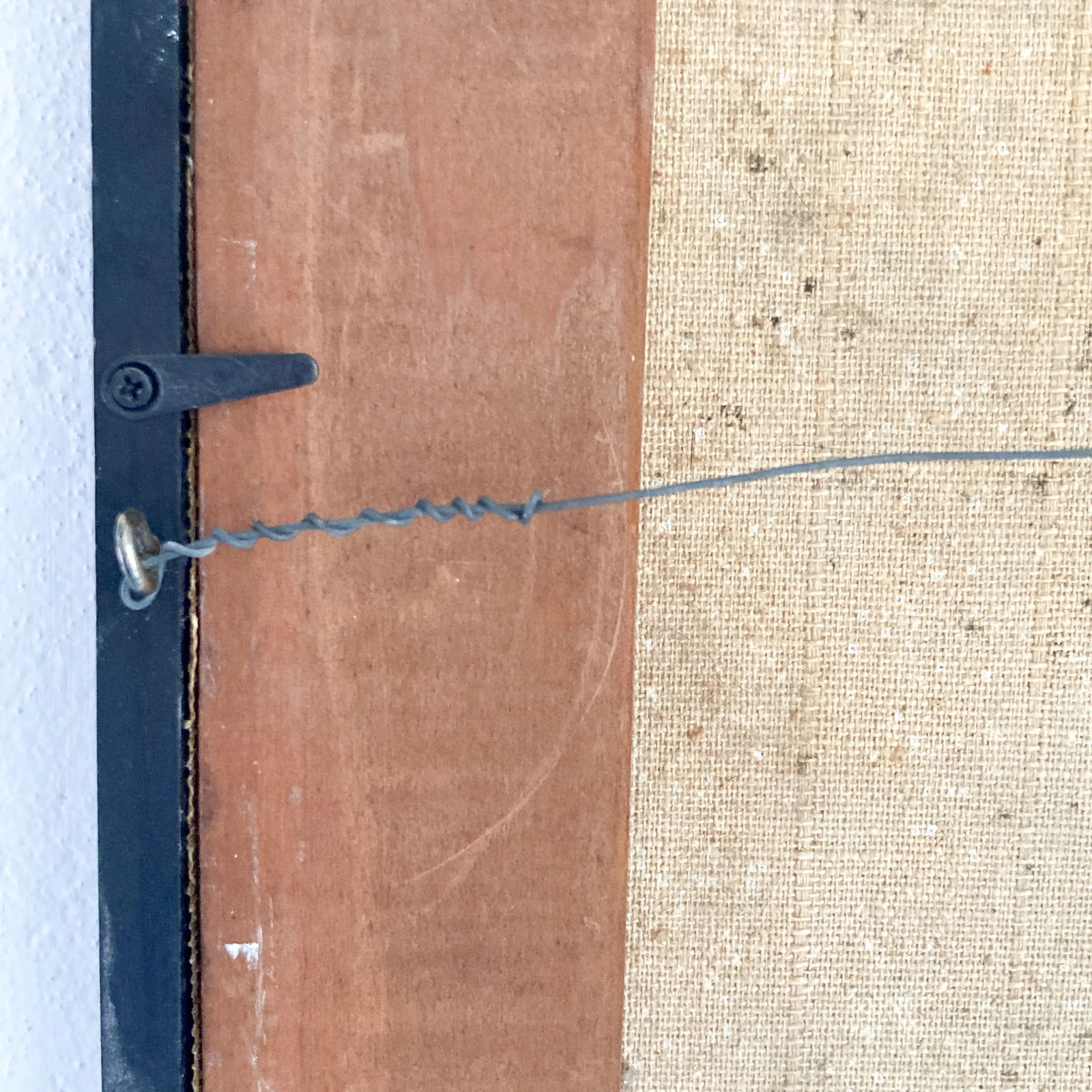 Signed Woman Portrait Painting, Original 1940's Female Portrait Painting by Gladys Bjorn, Vintage Ar - 10