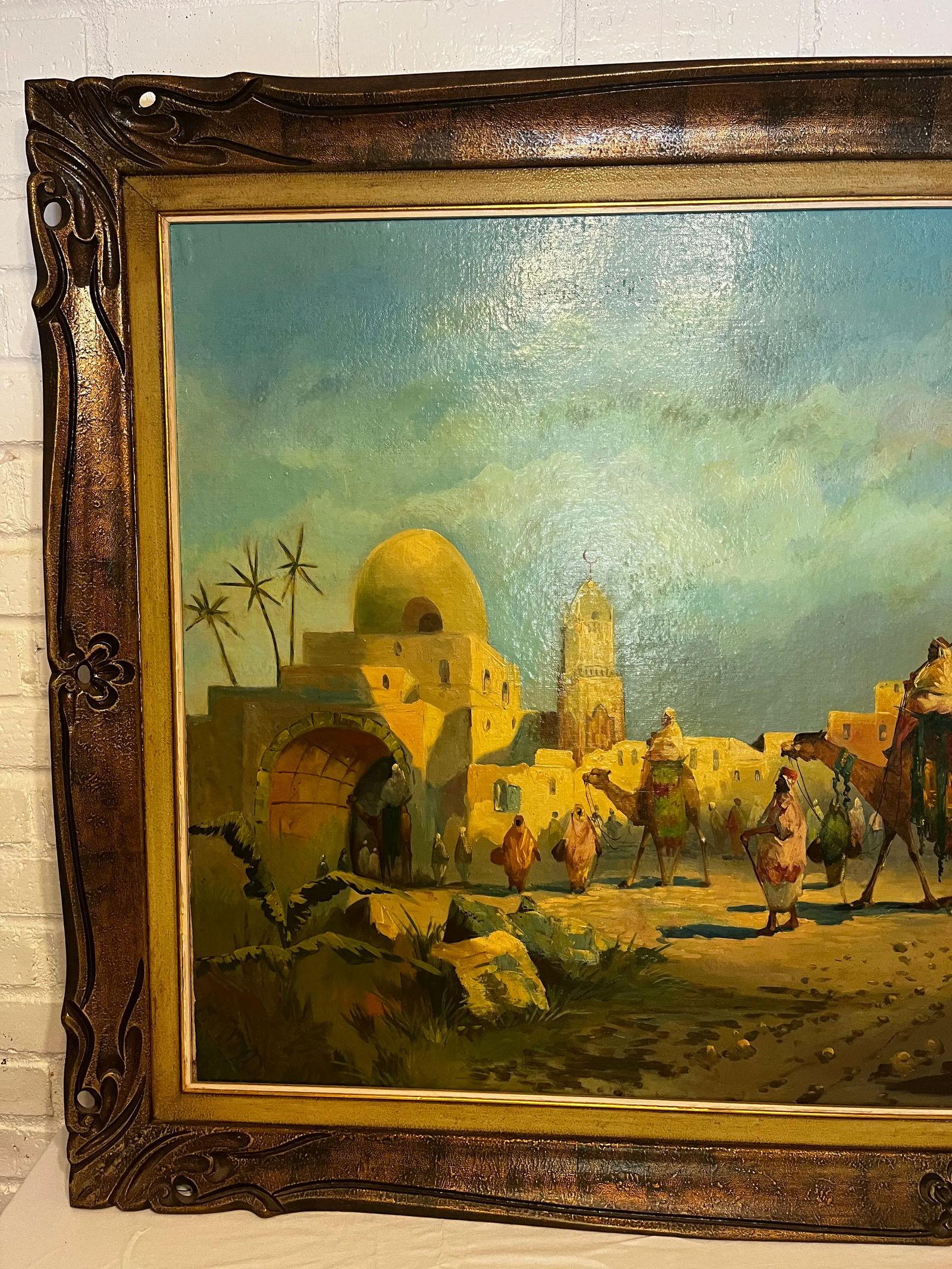 Vintage Orientalist Painting - 4