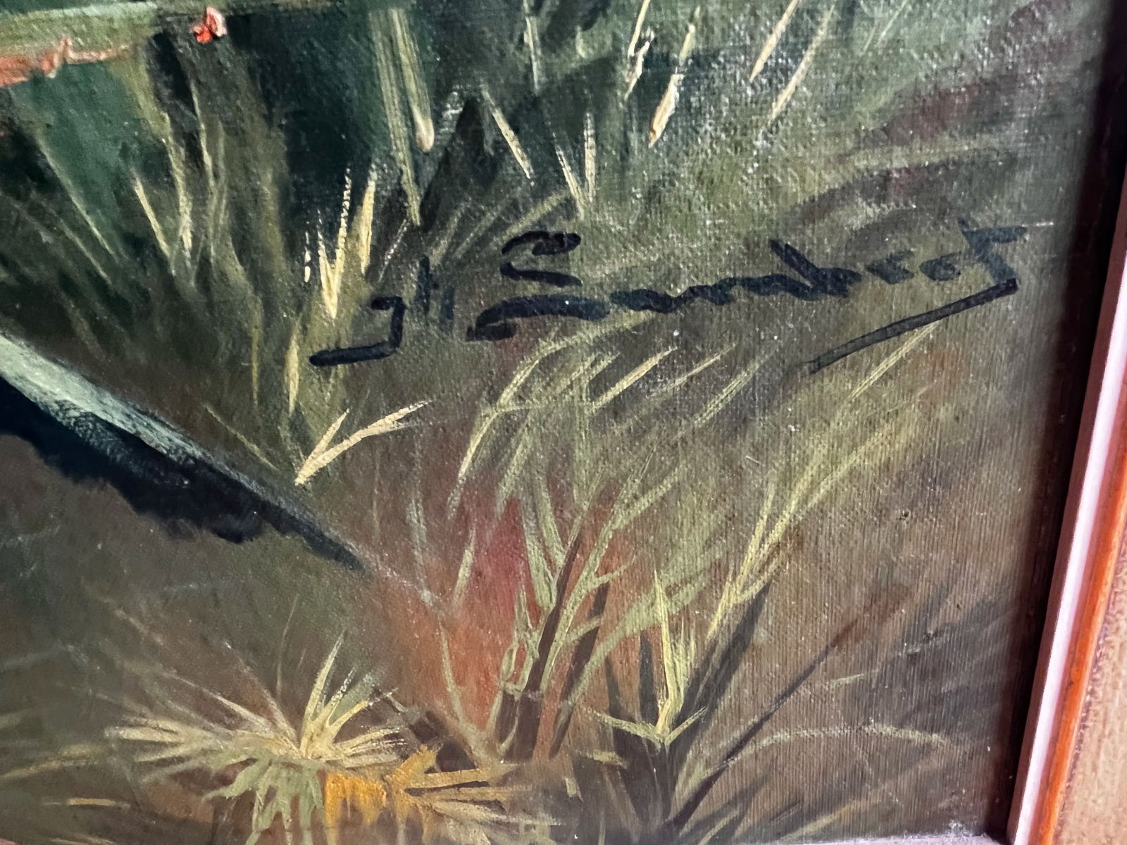 Vintage Orientalist Painting - 8