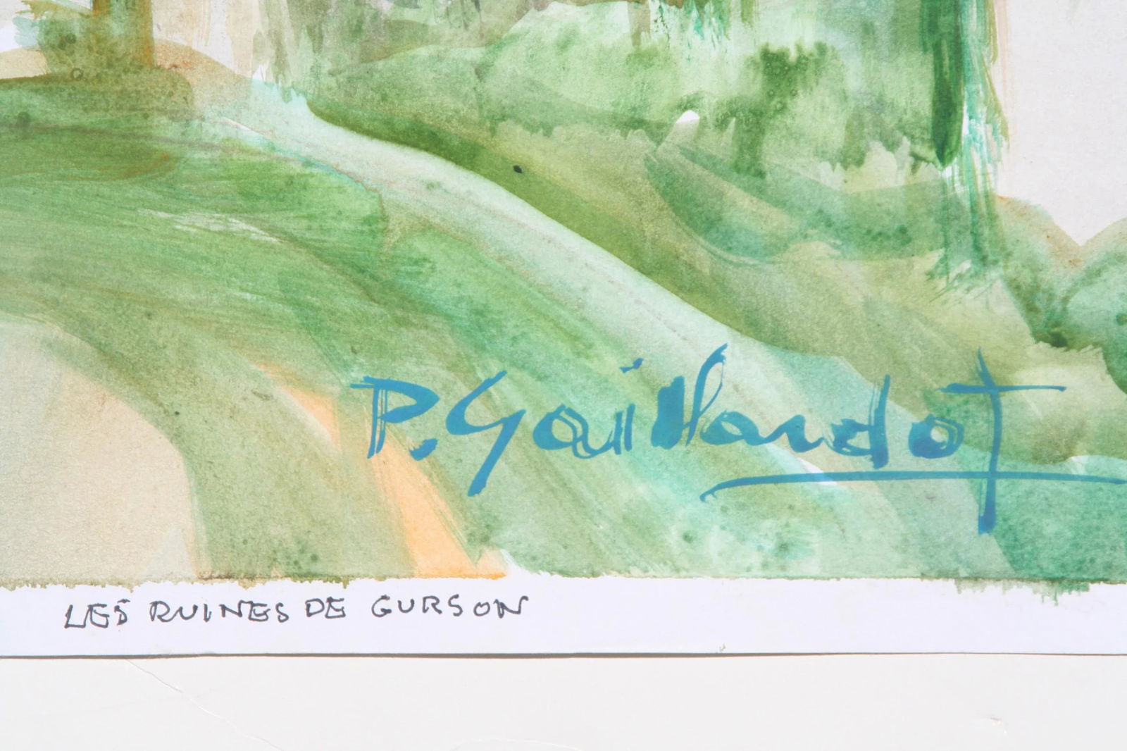 Les Ruines Du Gurson, P. Gaillardot, 1950s - 3