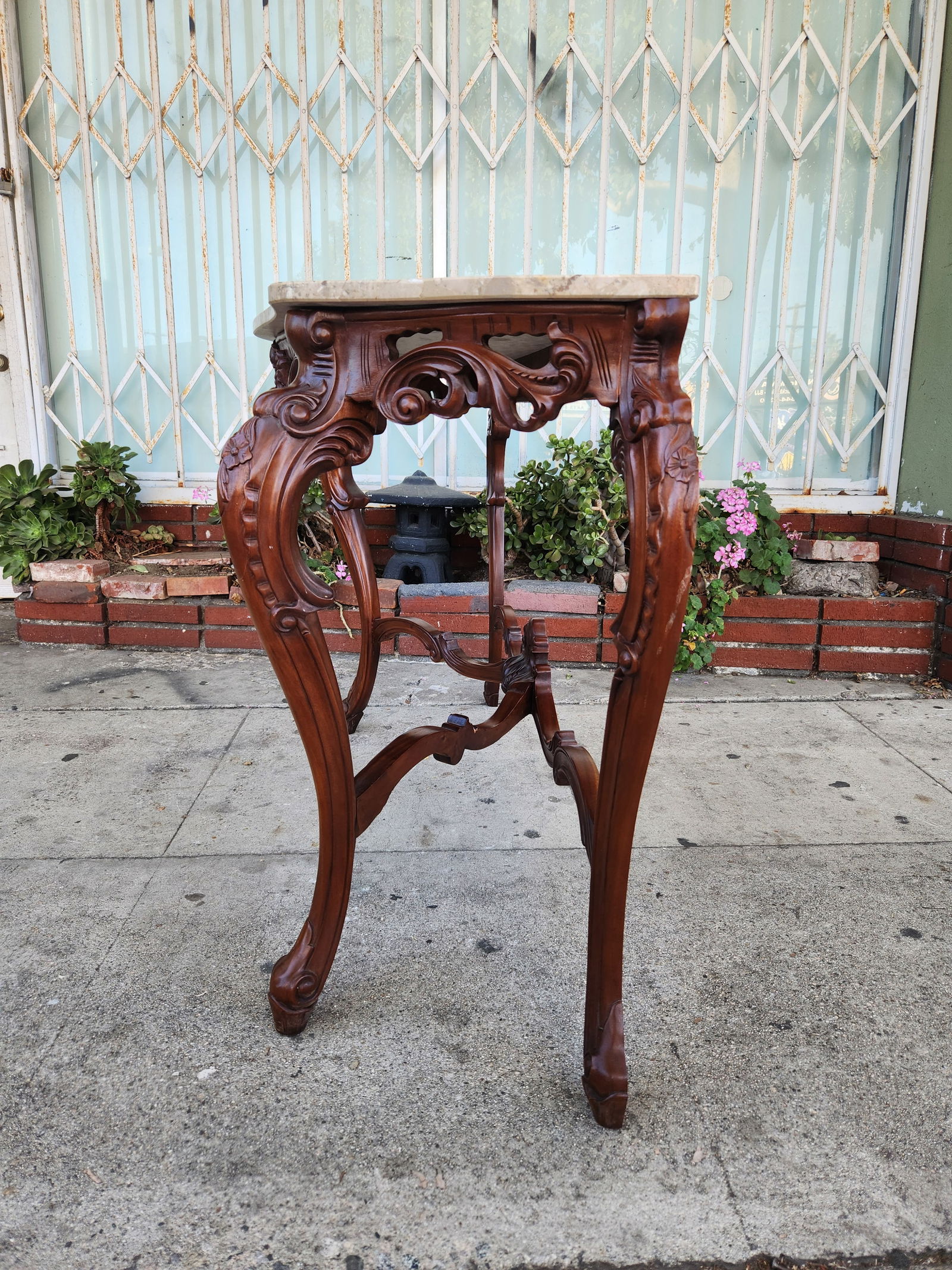 1960s Console Table With Marble To - 9