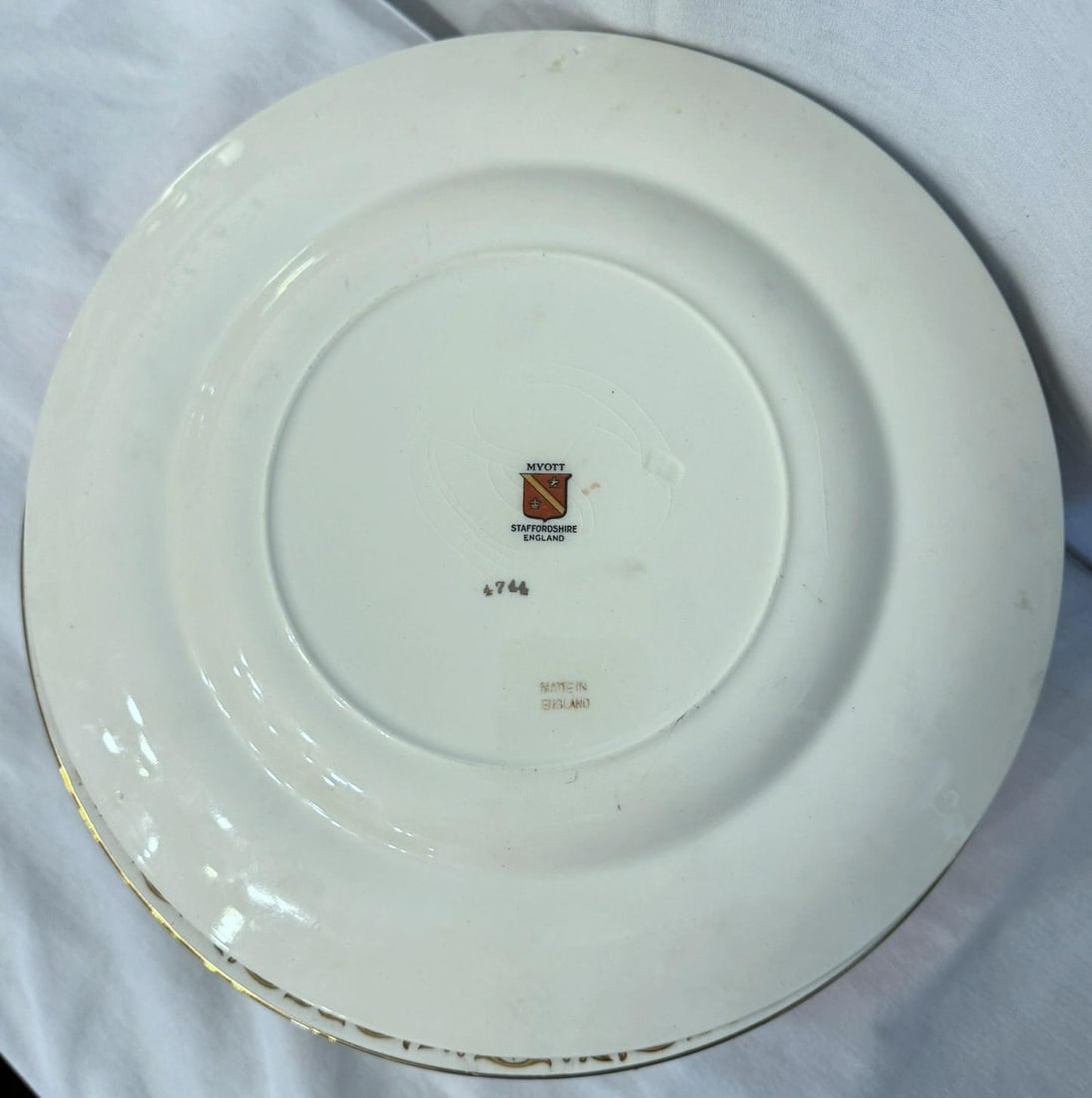 Early 20th Century Myott Dinner Plates - Set of 12 - 3