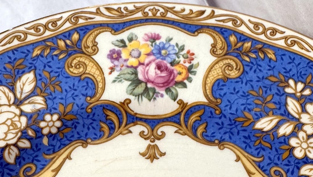 Early 20th Century Myott Dinner Plates - Set of 12 - 4