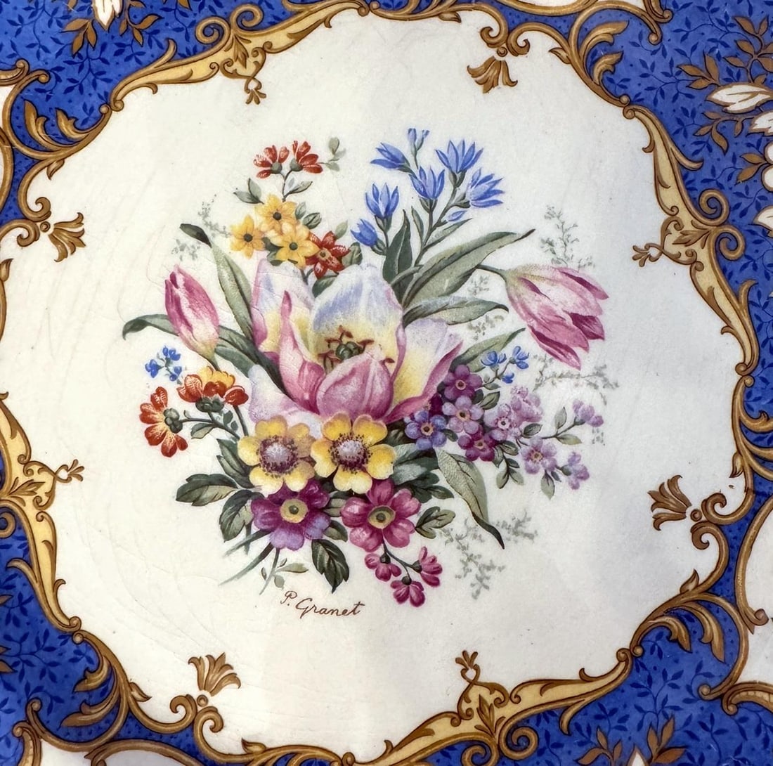 Early 20th Century Myott Dinner Plates - Set of 12 - 5