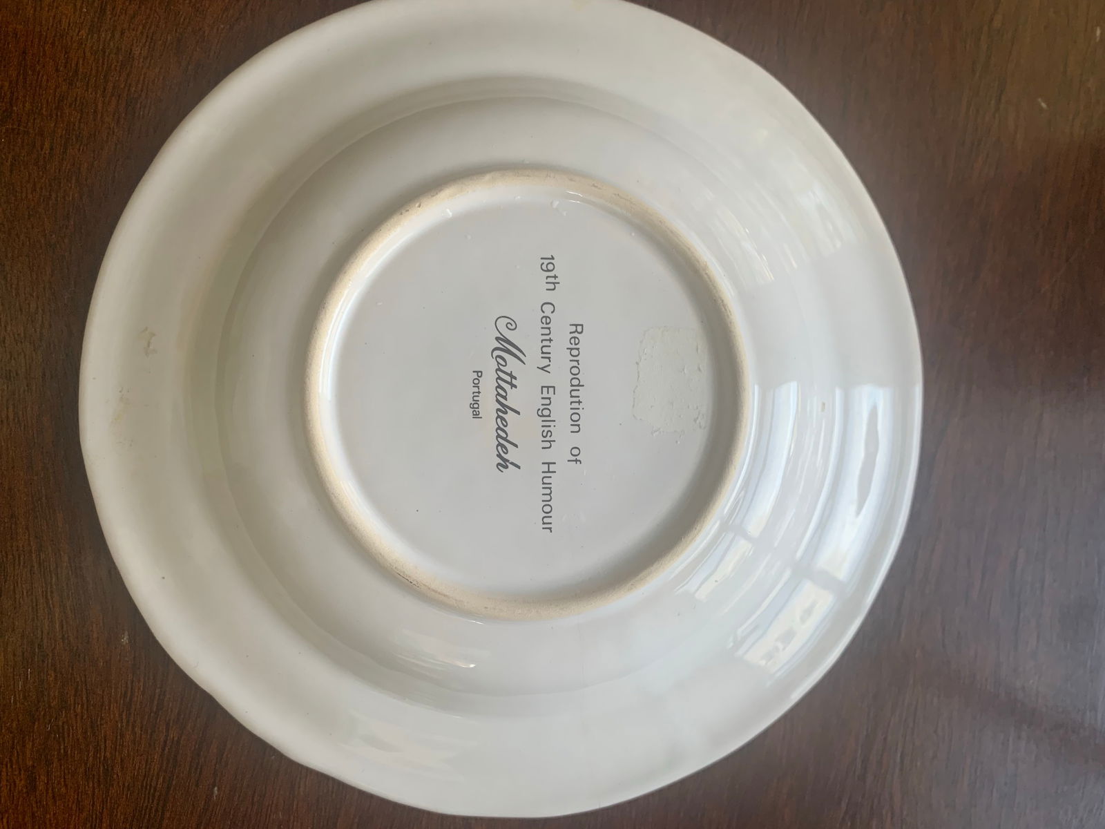 1990s Mottahedeh English Humor Dish - 3