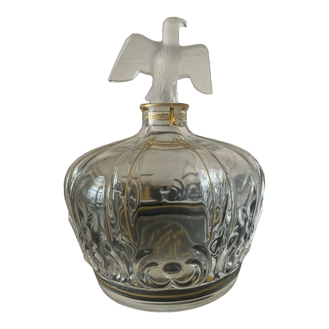 1960s Baccarat Napoleon Crown Crystal Decanter (1 of 7)