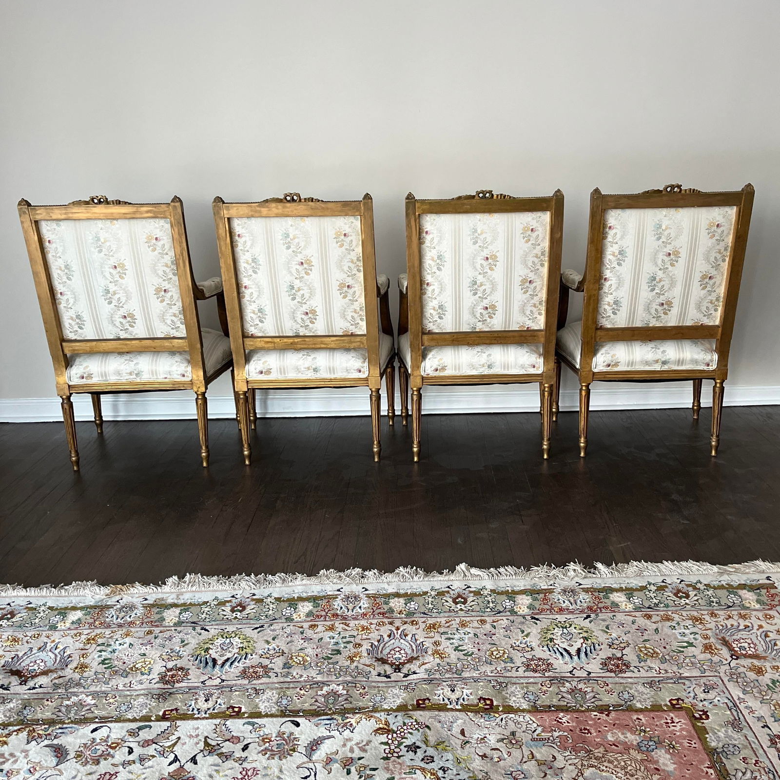 Antique 19th Century 5-Piece Salon Set - 7