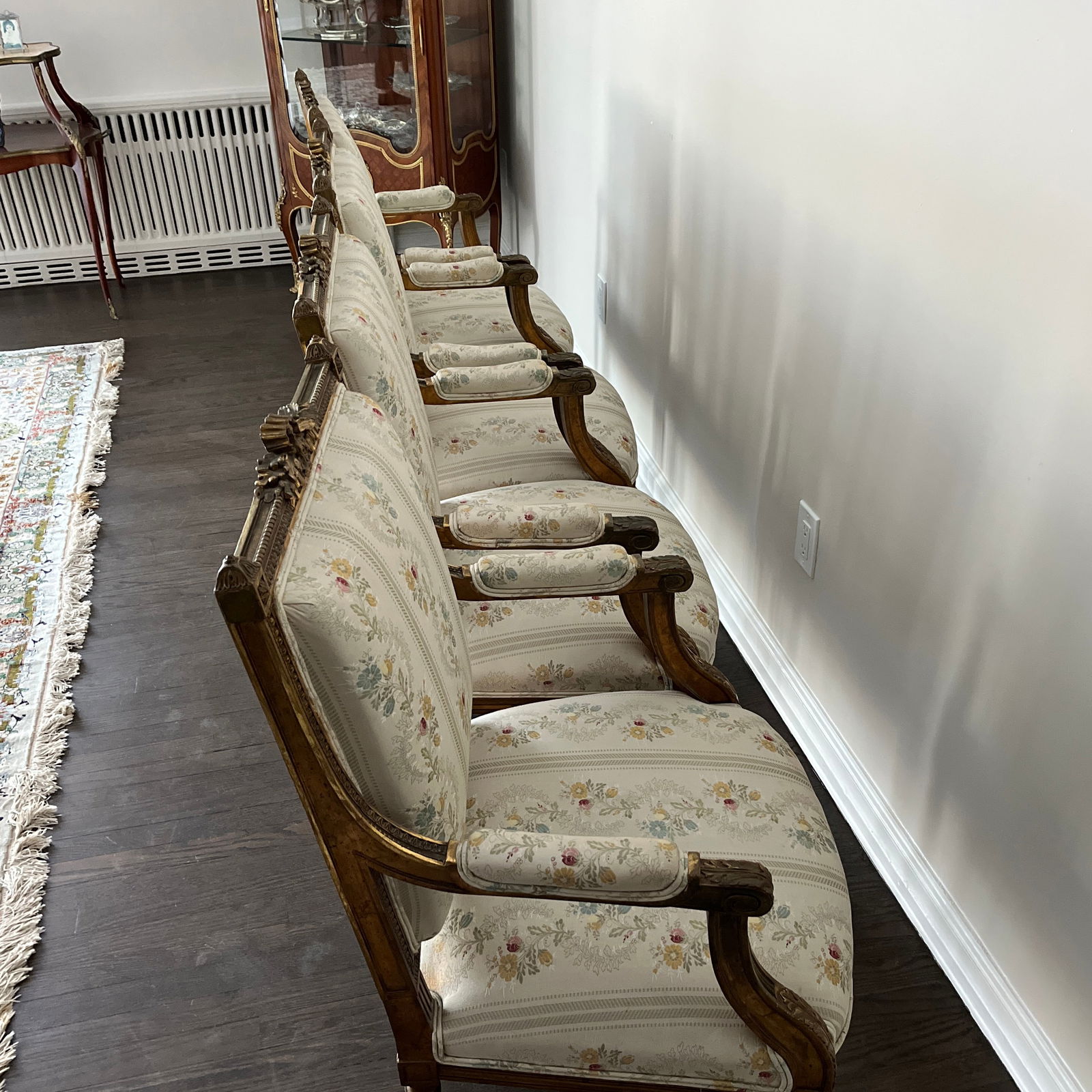 Antique 19th Century 5-Piece Salon Set - 9