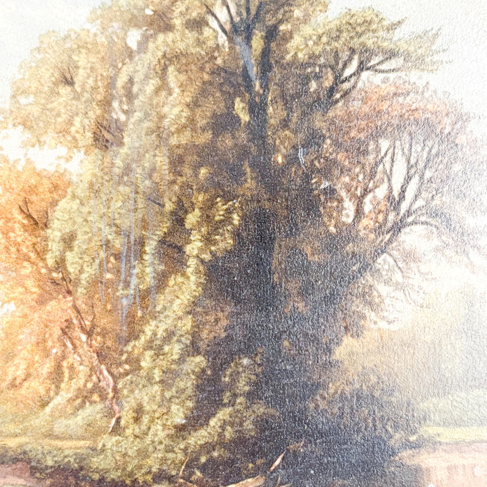 Alfred Thompson Bricher "Early Autumn on Esopus Creek" Framed Chromolithograph, 1871 L Prang & Co Pu - 2