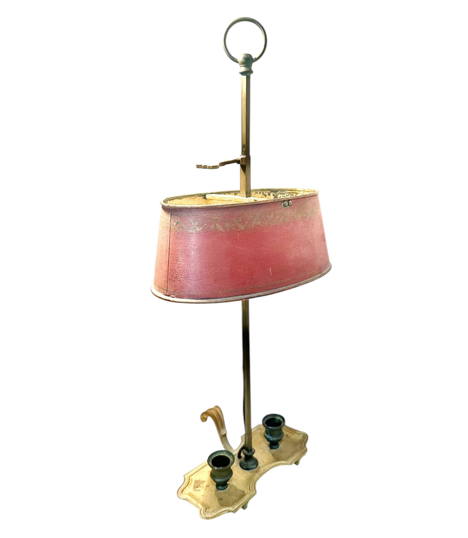 19th Century Early Napoleon III French Bouillotte Lamp - 2