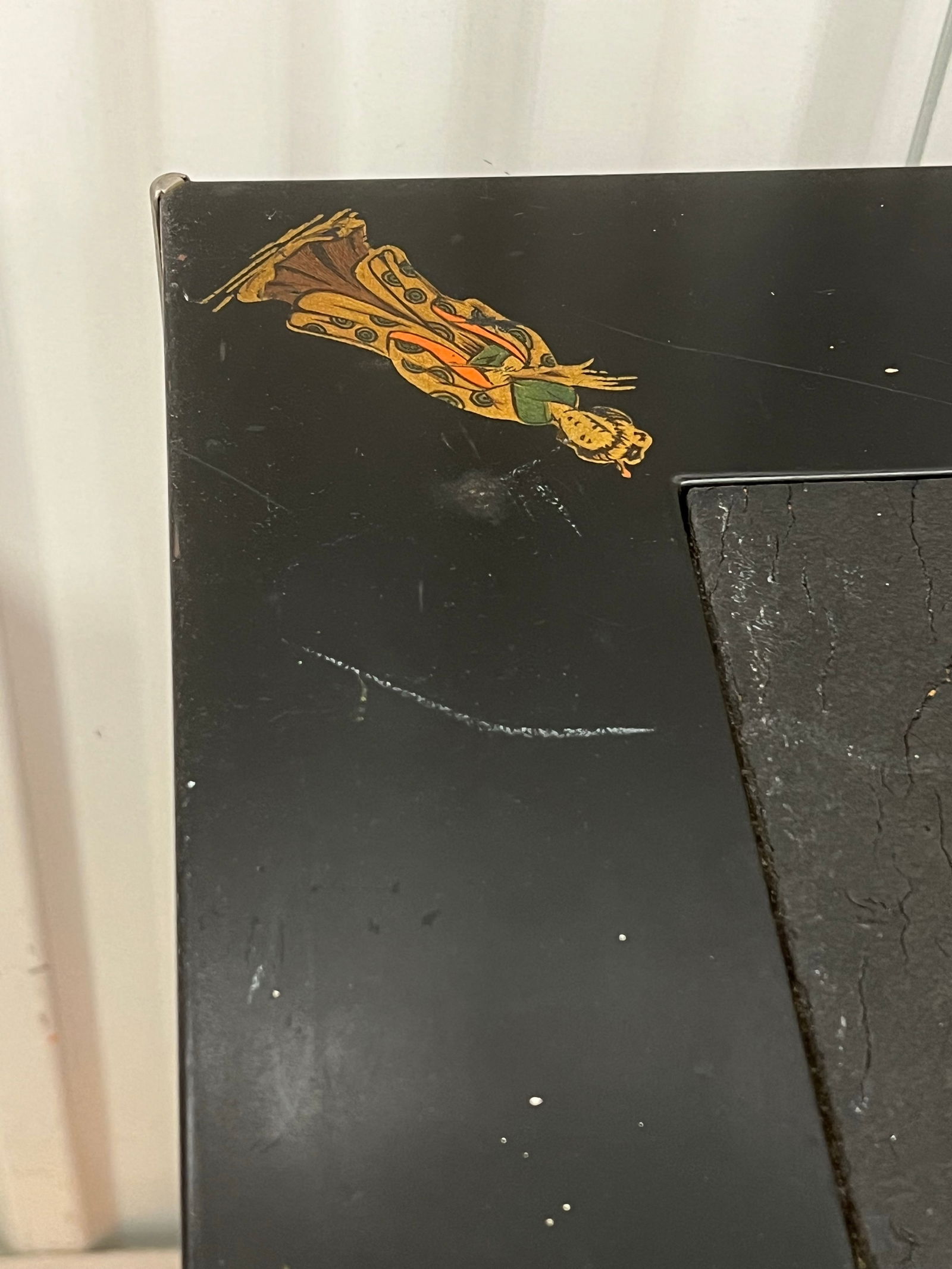 Antique Chinoiserie Card Game Table - 12