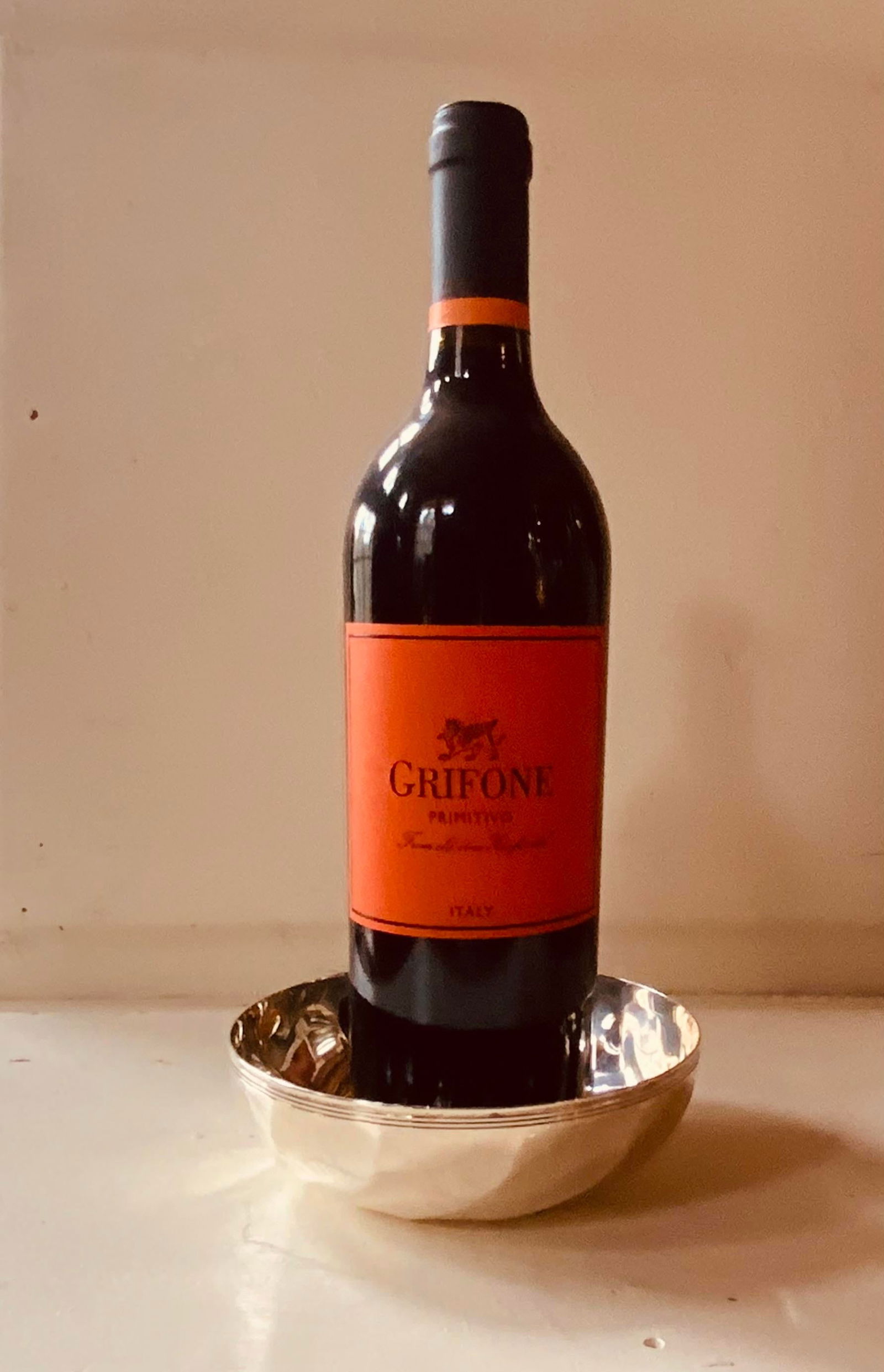 Exceptional Christofle French Silverplate Wine Coaster - Art Deco Elegance - 6