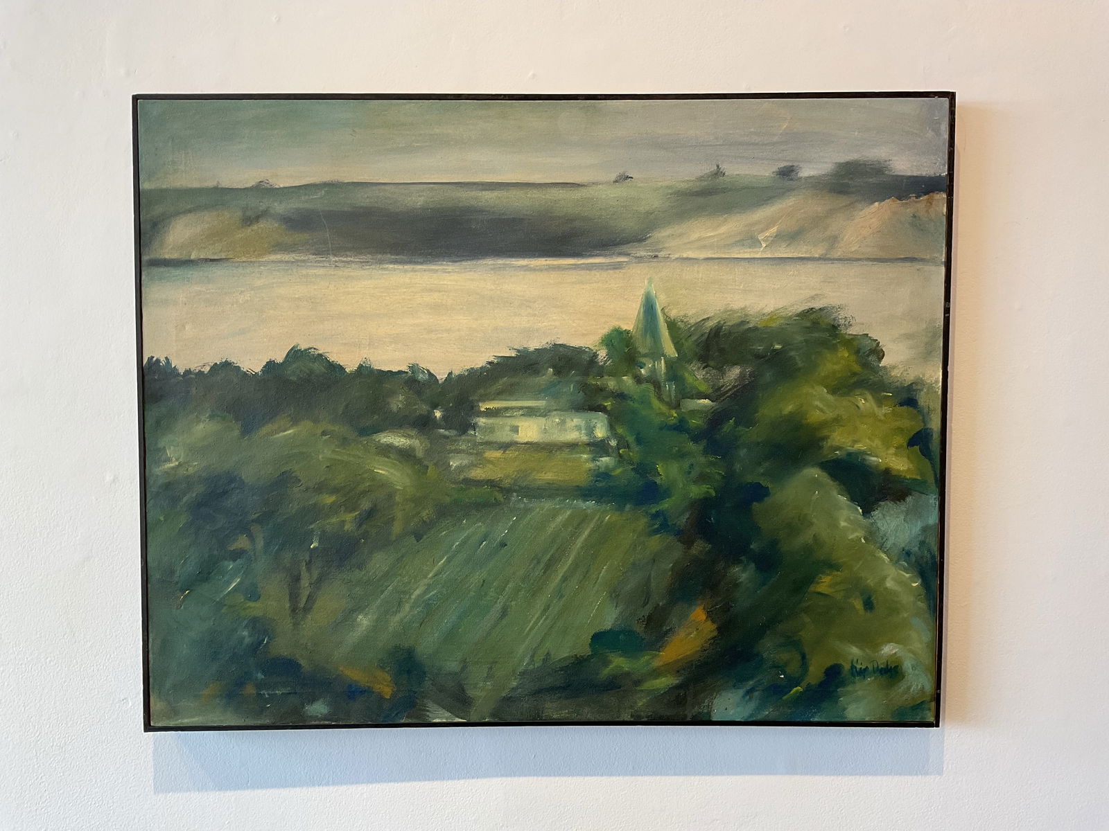 Lush Kip Doyle Oil on Linen Landscape 1971 - 2