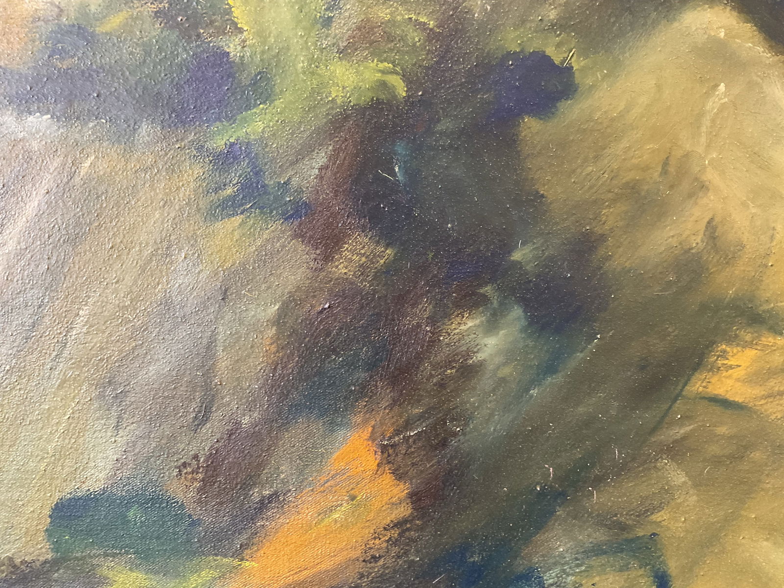 Lush Kip Doyle Oil on Linen Landscape 1971 - 3